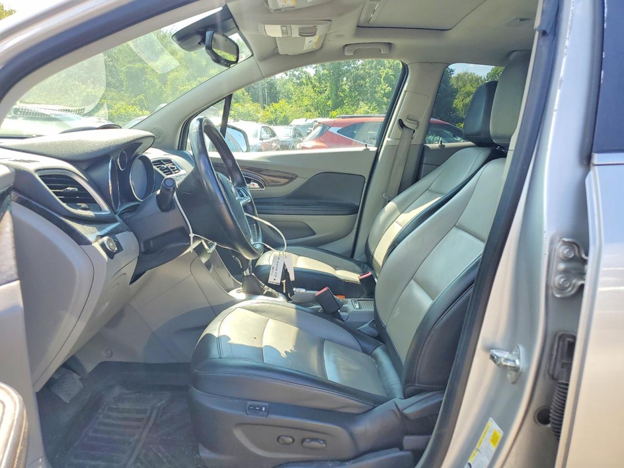 2015 Buick Encore Silver vin: KL4CJGSB5FB269376