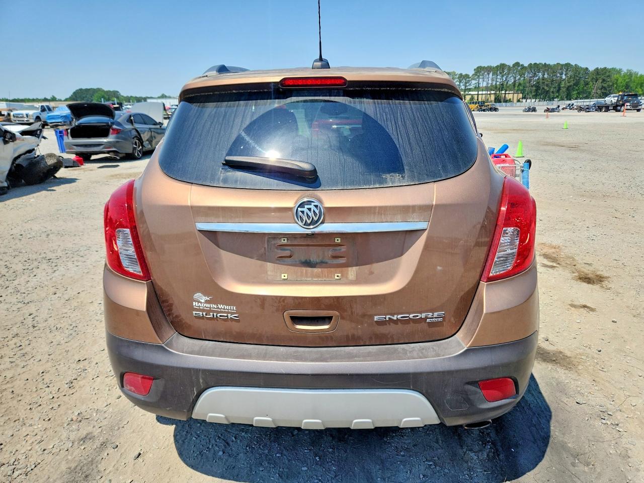 2016 Buick Encore Коричневый vin: KL4CJGSB5GB622653