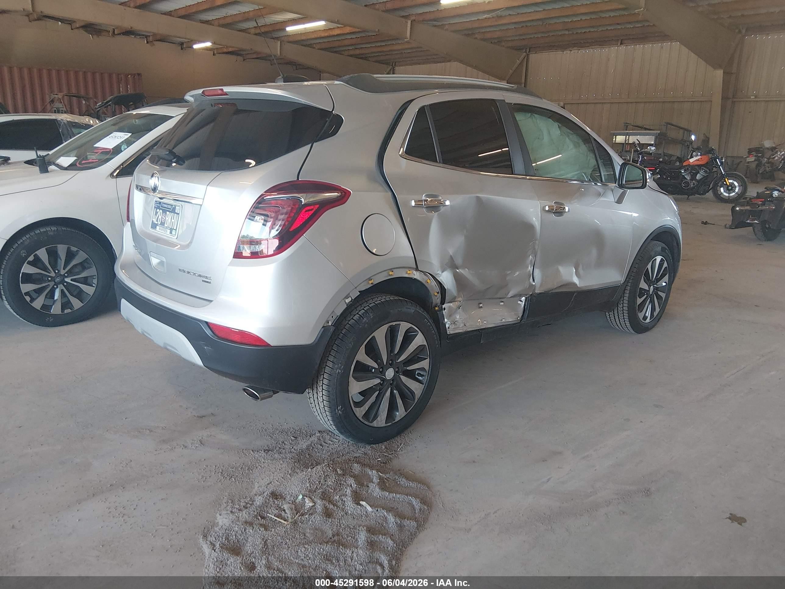 2017 Buick Encore Essence Gray vin: KL4CJGSB5HB028260