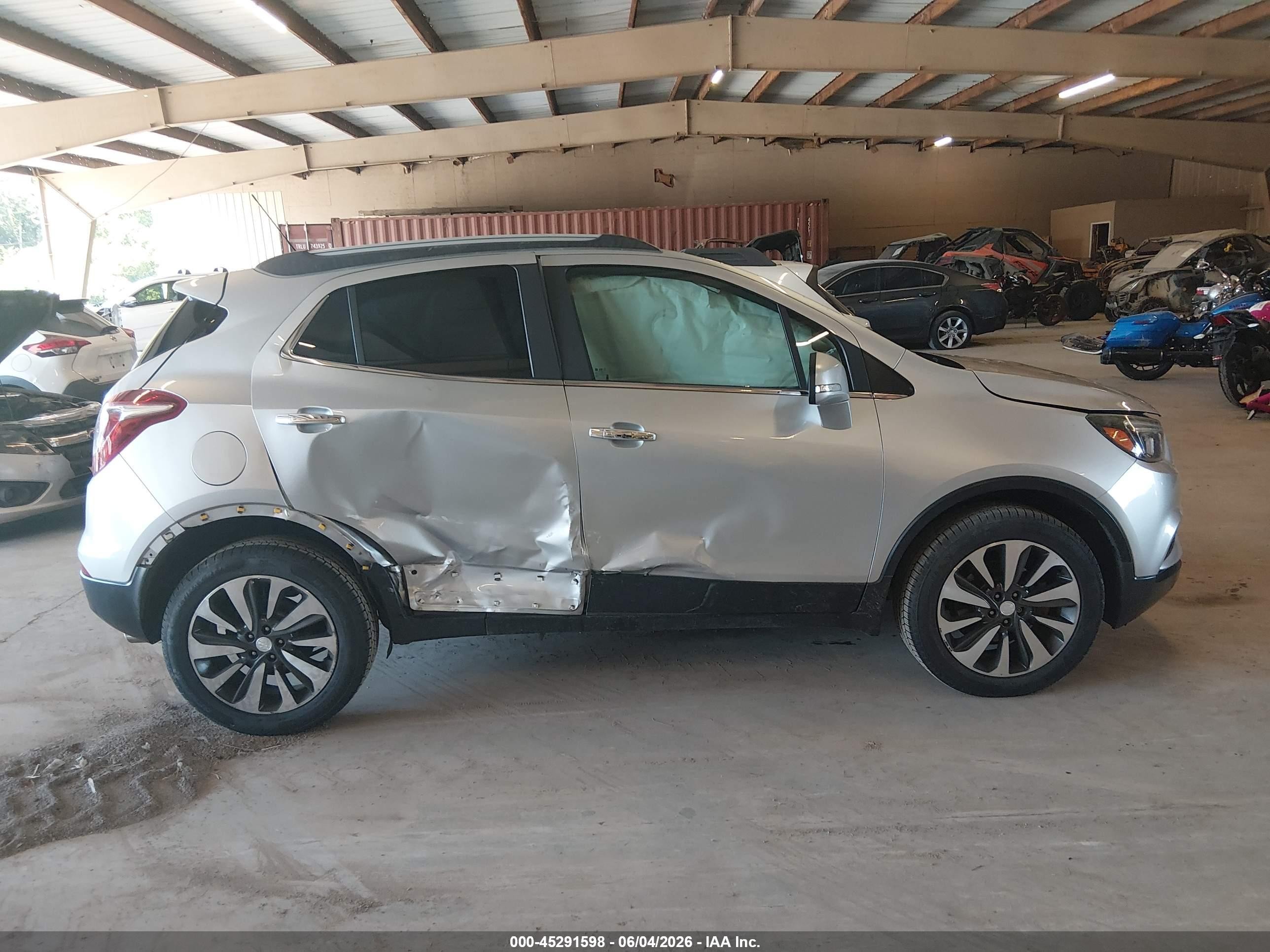 2017 Buick Encore Essence Gray vin: KL4CJGSB5HB028260