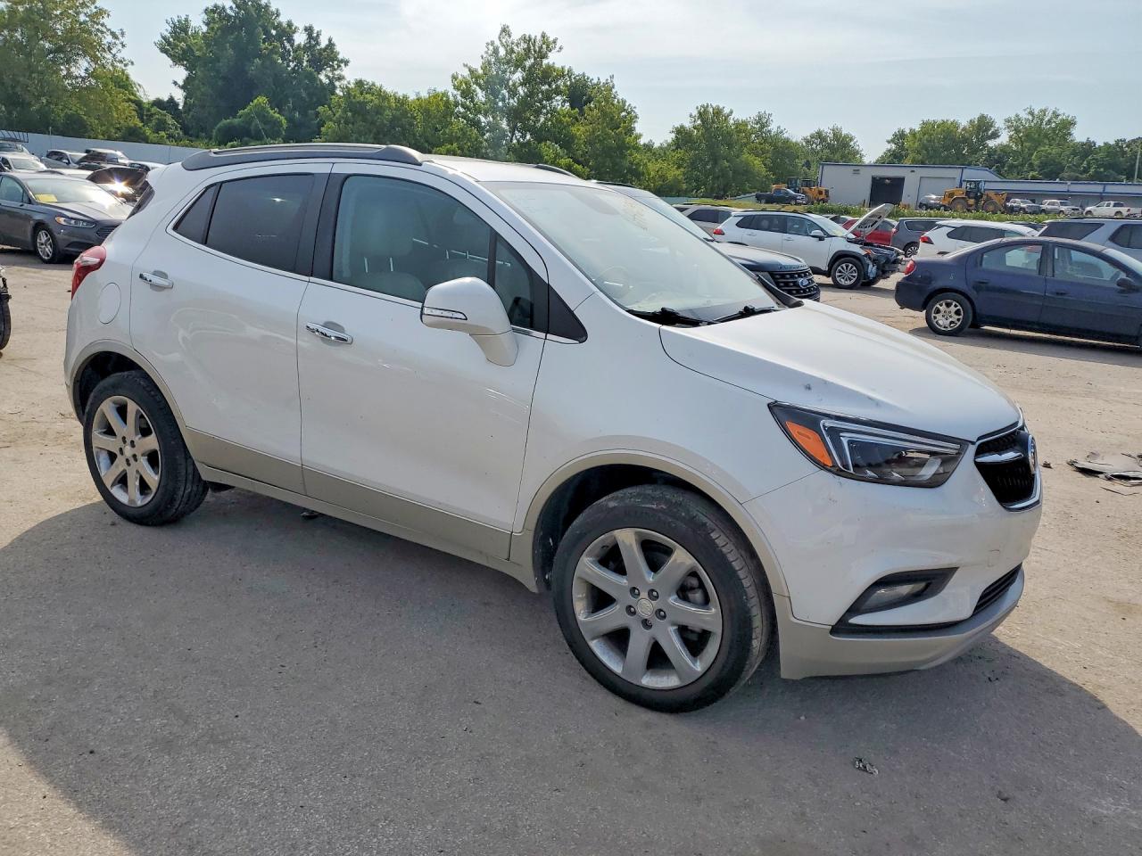 2020 Buick Encore Essence White vin: KL4CJGSB6LB047909
