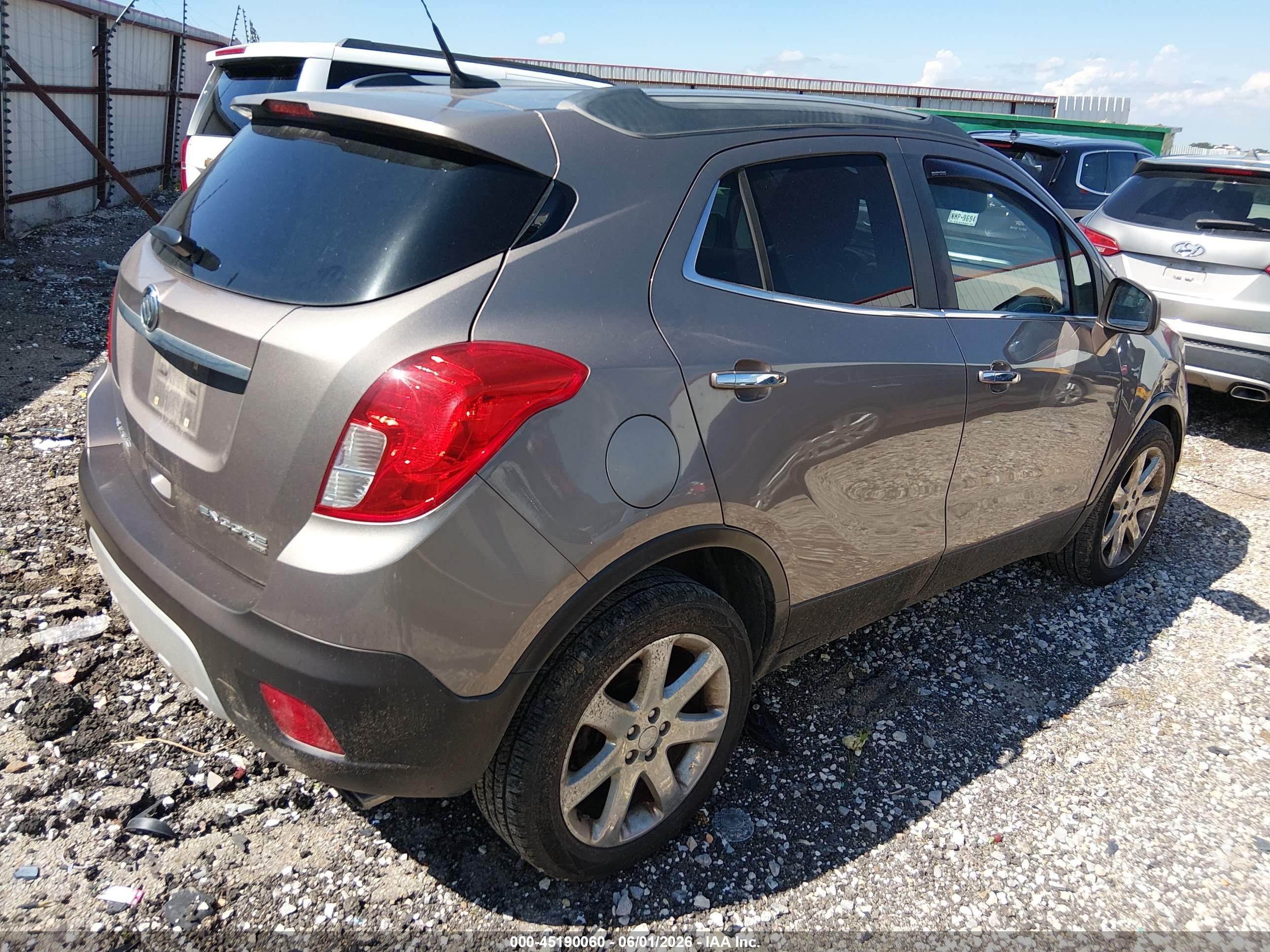 2013 Buick Encore Leather Tan vin: KL4CJGSB7DB110310