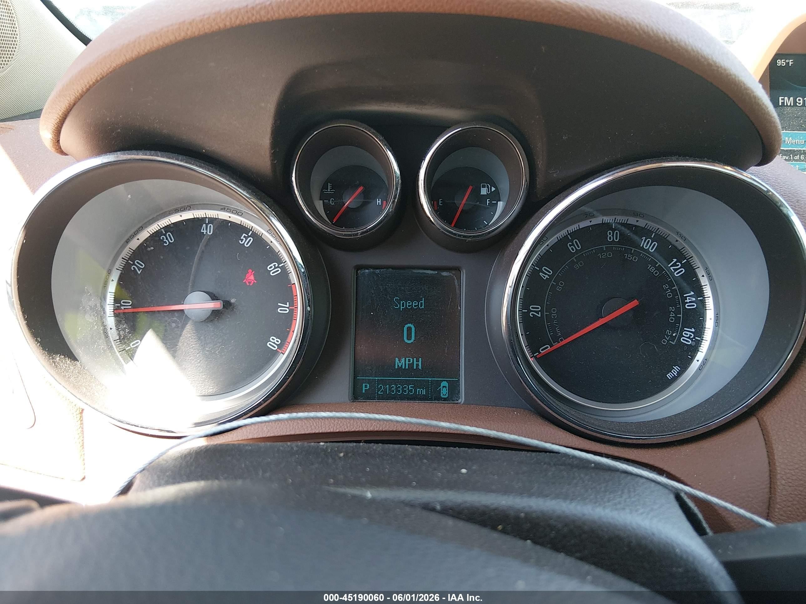 2013 Buick Encore Leather Tan vin: KL4CJGSB7DB110310
