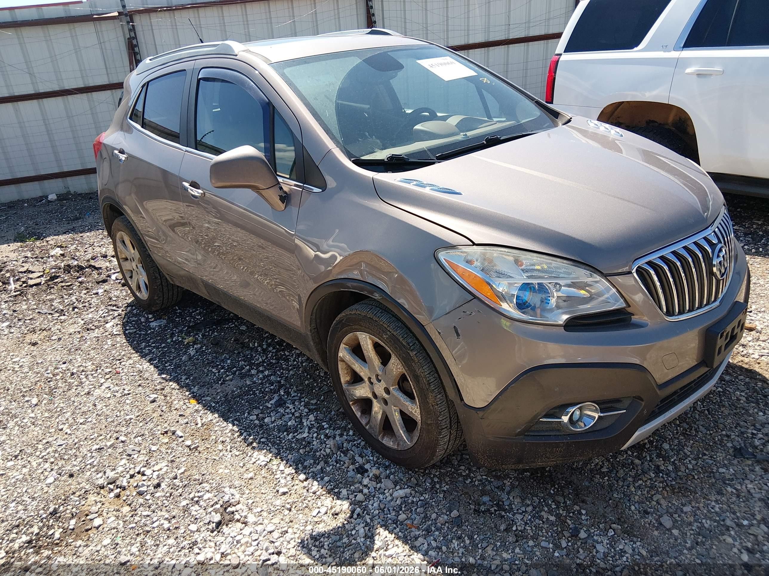 2013 Buick Encore Leather Tan vin: KL4CJGSB7DB110310