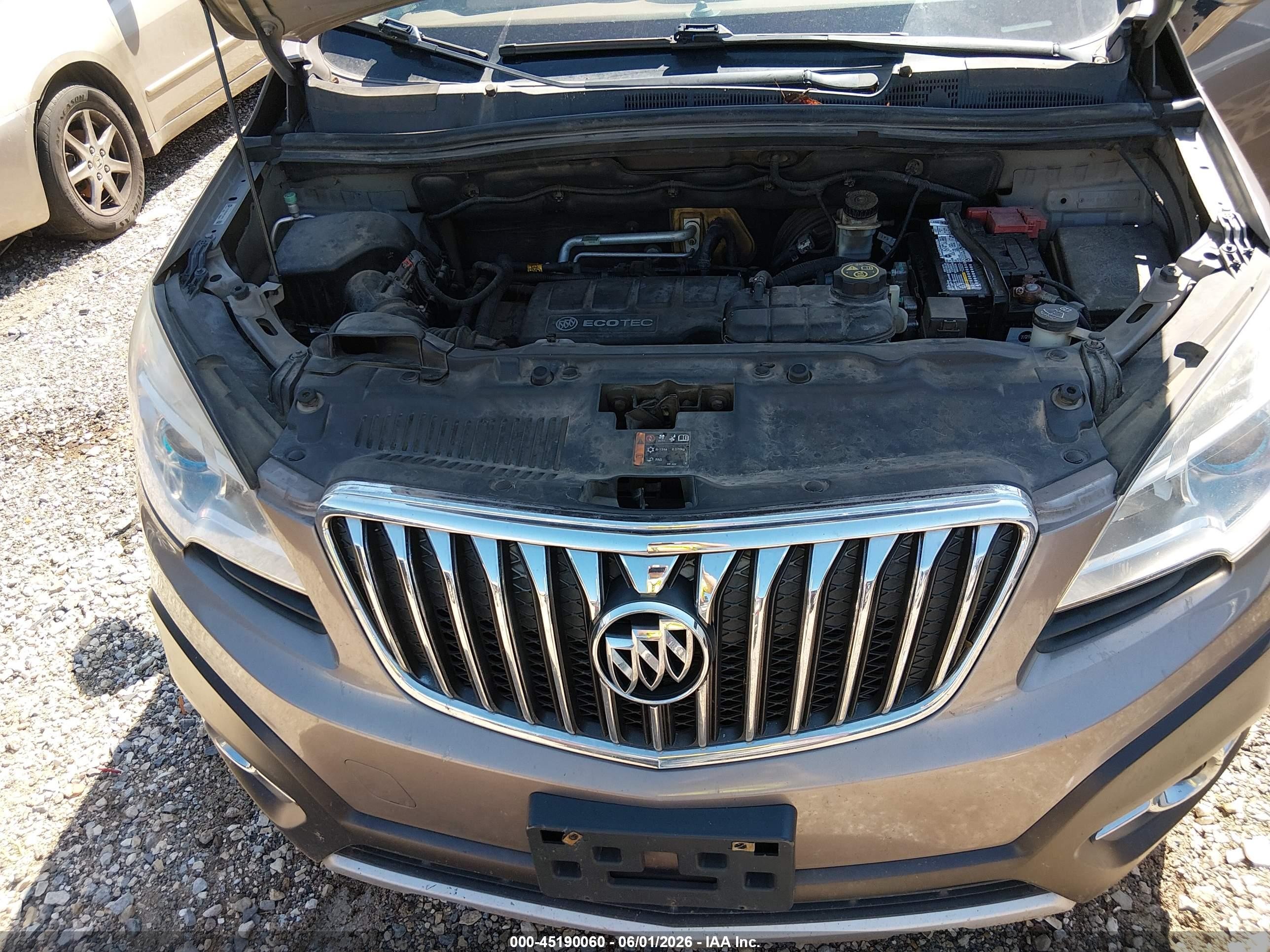 2013 Buick Encore Leather Tan vin: KL4CJGSB7DB110310