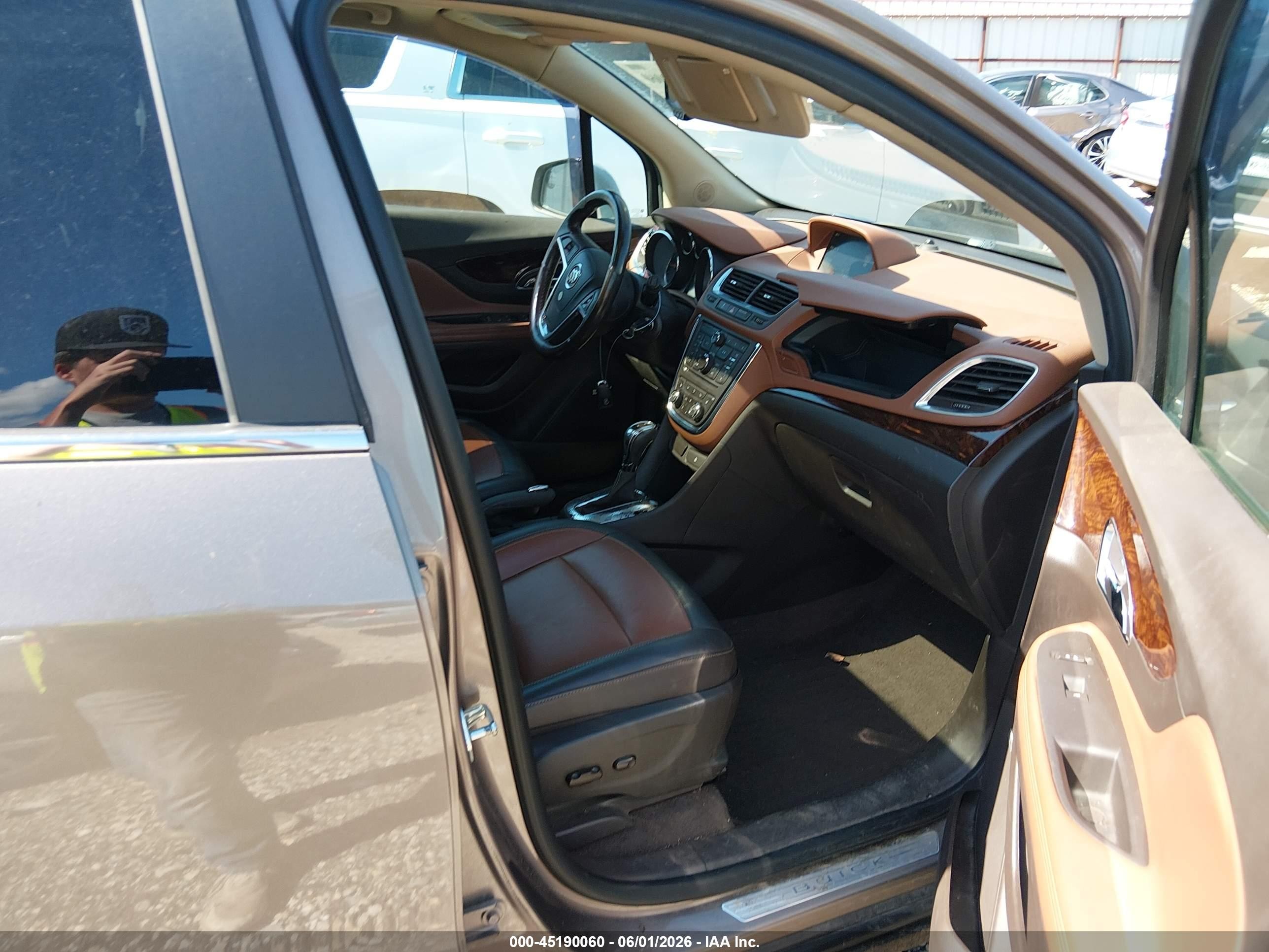 2013 Buick Encore Leather Tan vin: KL4CJGSB7DB110310