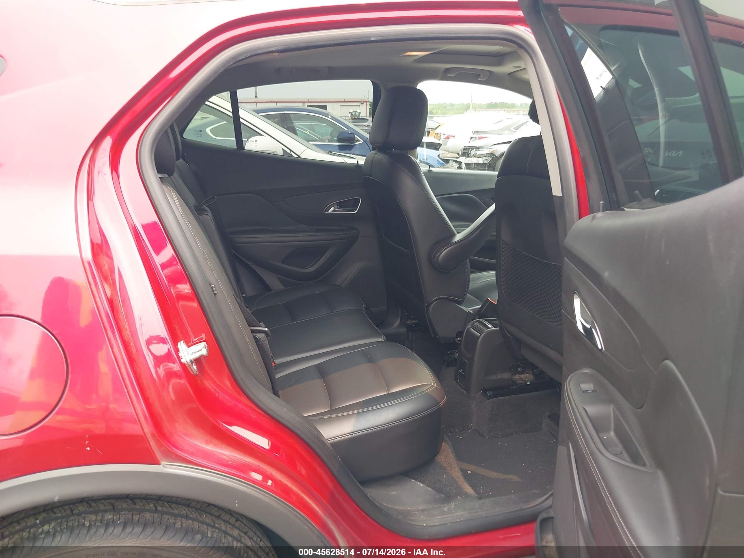 2014 Buick Encore Leather Red vin: KL4CJGSB7EB548648