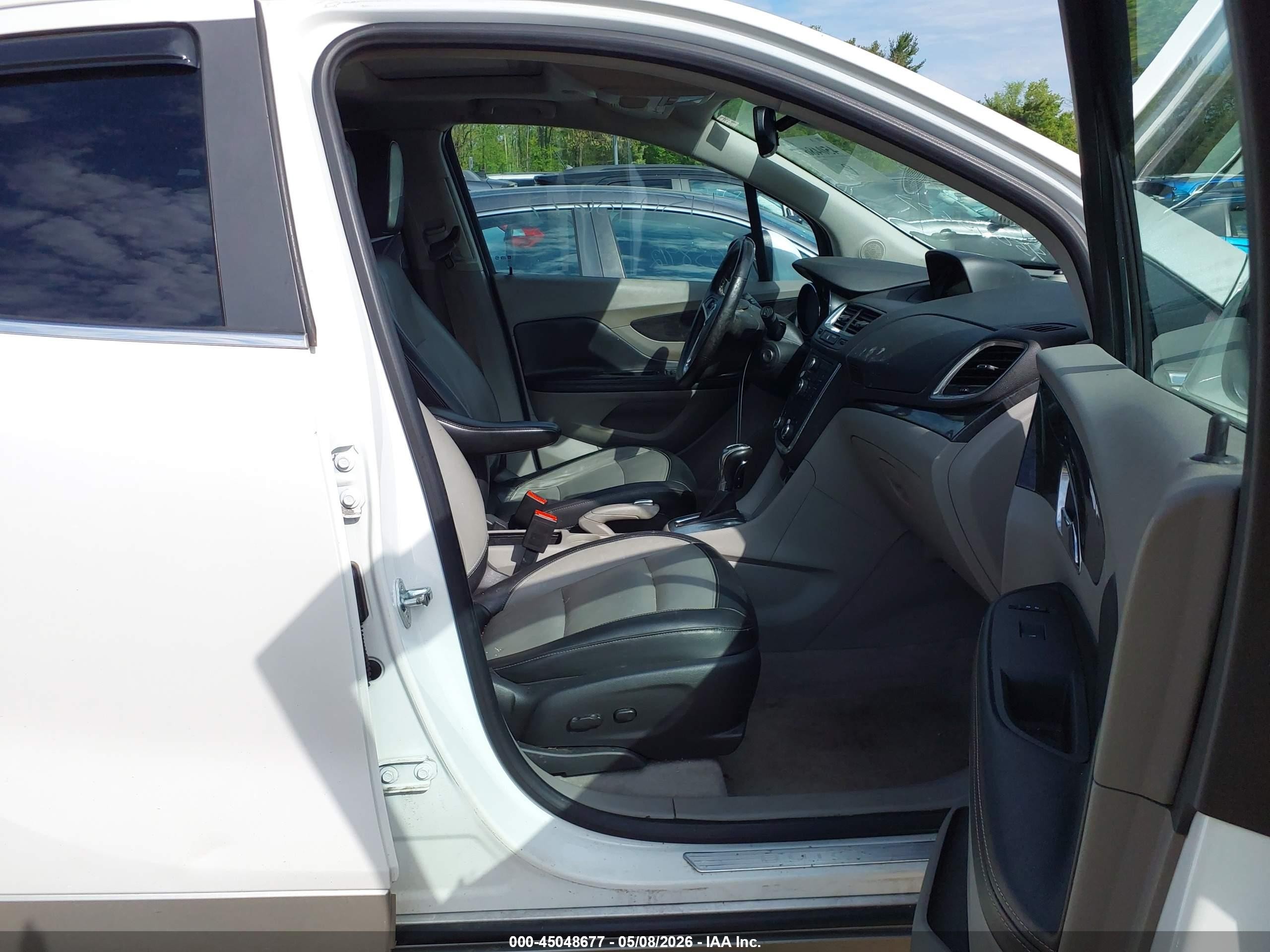 2014 Buick Encore Leather White vin: KL4CJGSB7EB580936