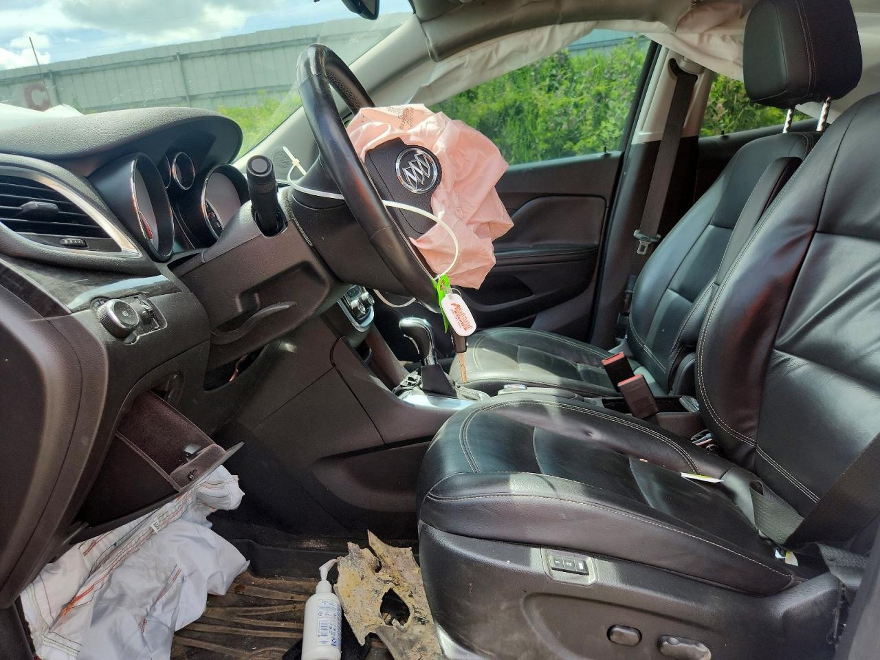 2015 Buick Encore White vin: KL4CJGSB7FB073231
