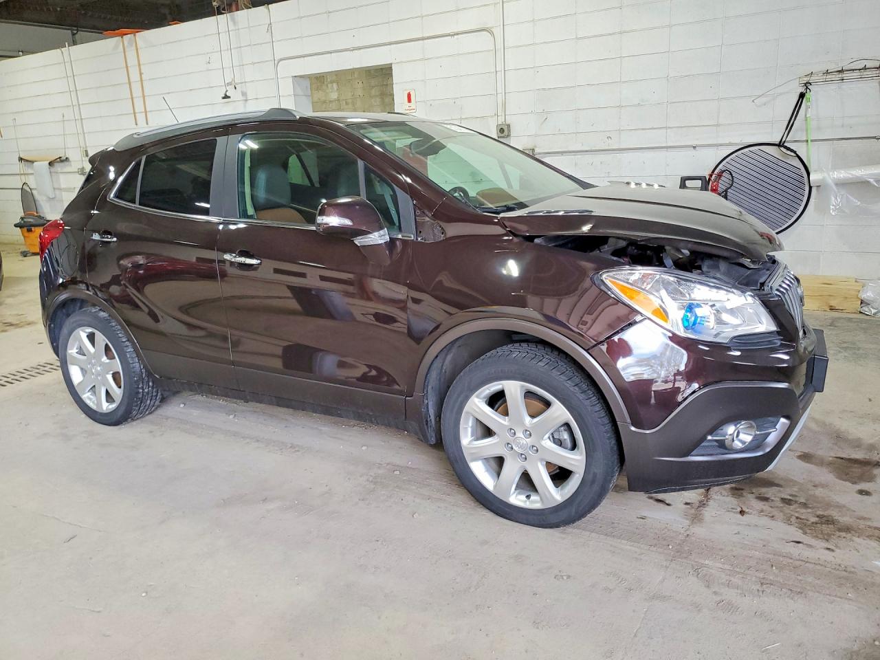 2015 Buick Encore Brown vin: KL4CJGSB7FB212628