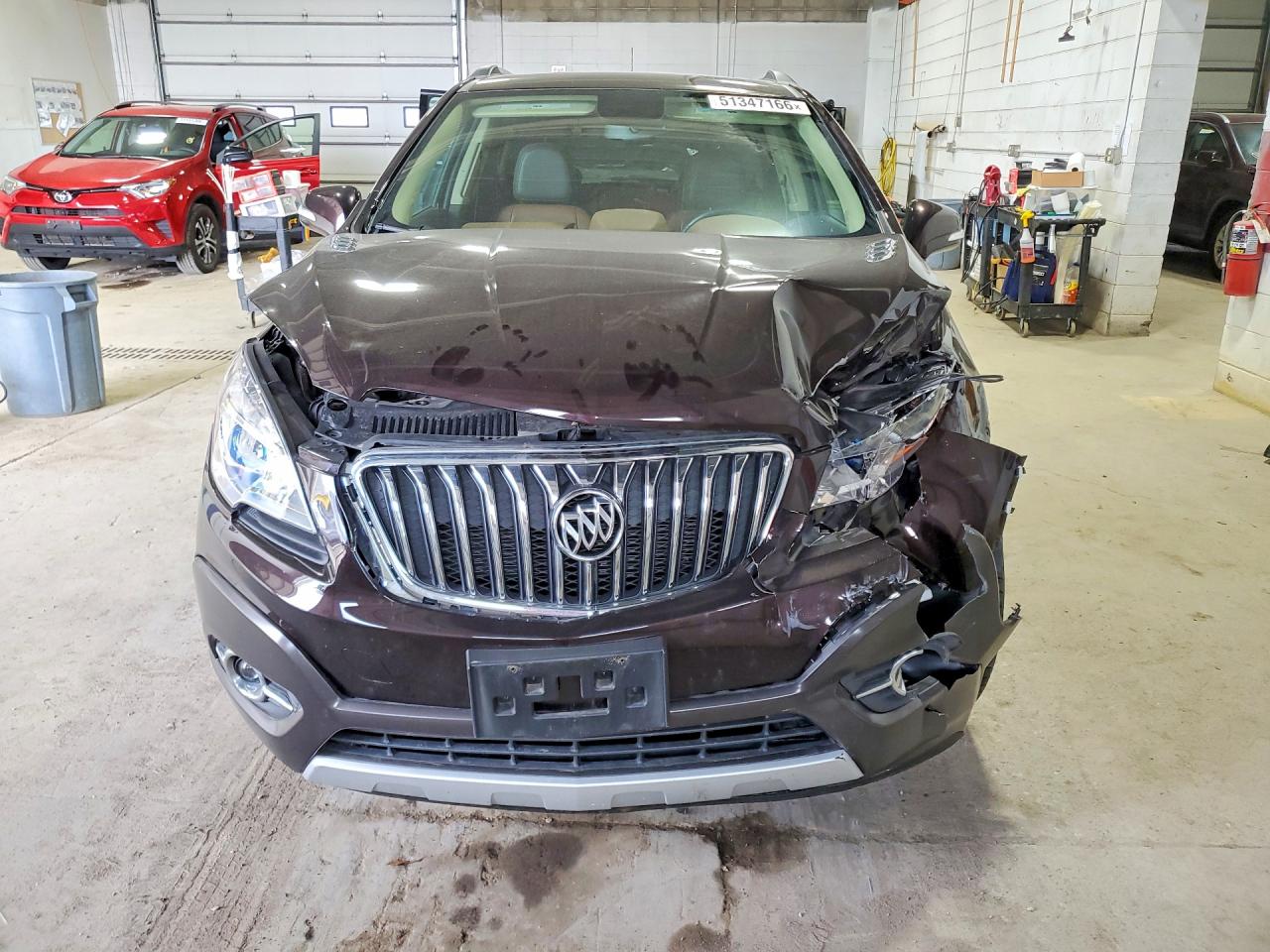 2015 Buick Encore Brown vin: KL4CJGSB7FB212628