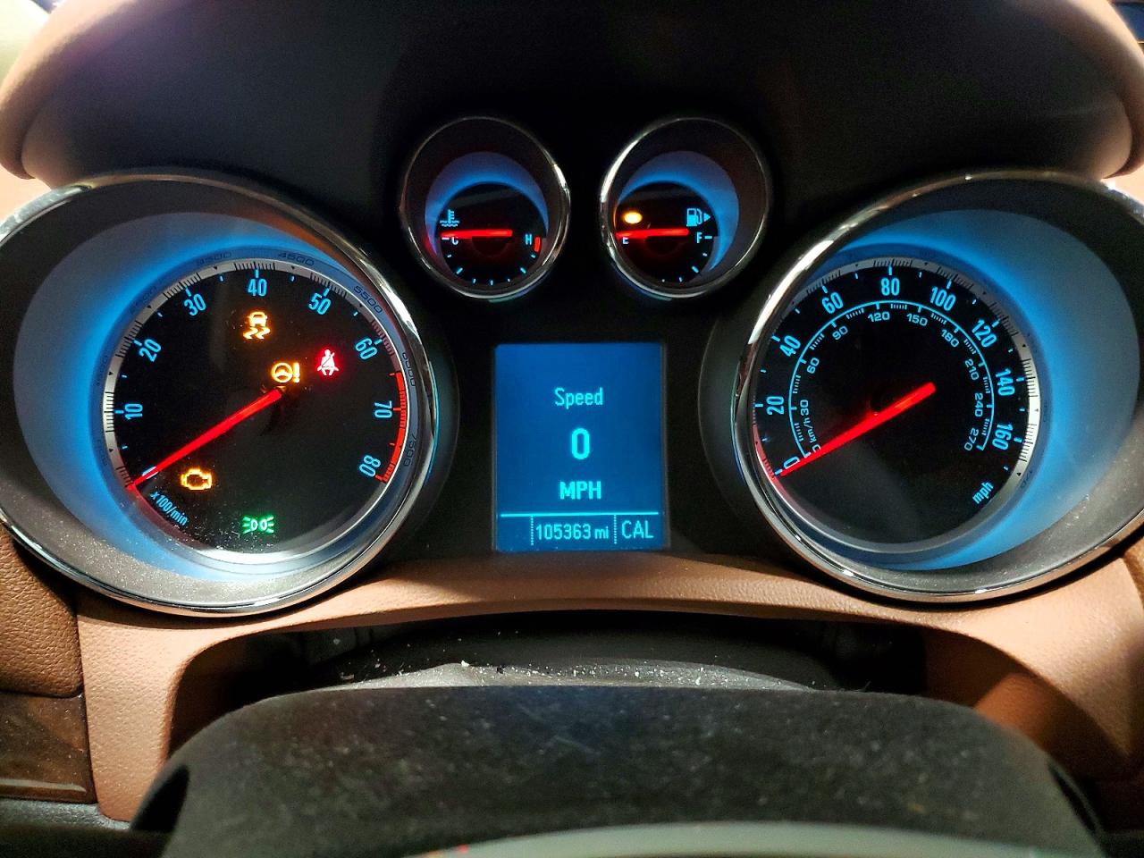 2015 Buick Encore Brown vin: KL4CJGSB7FB212628