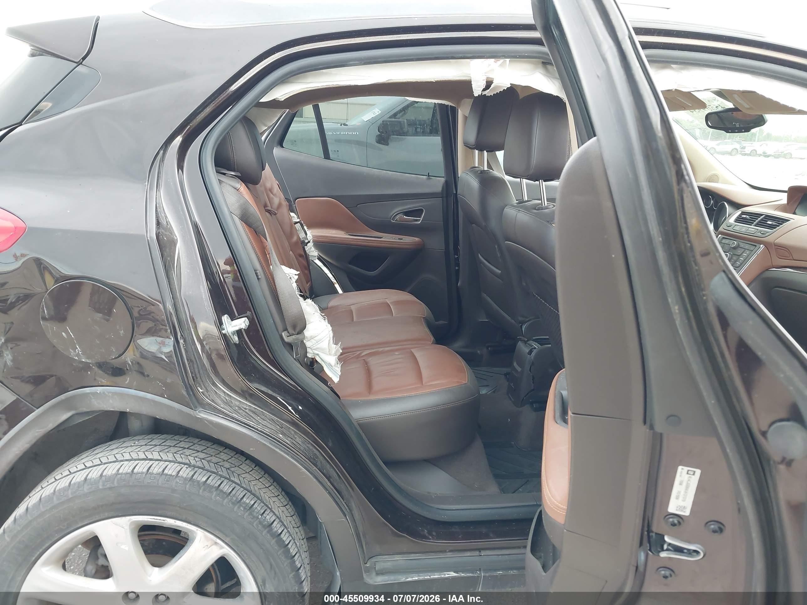 2014 Buick Encore Leather Burgundy vin: KL4CJGSB8EB731315