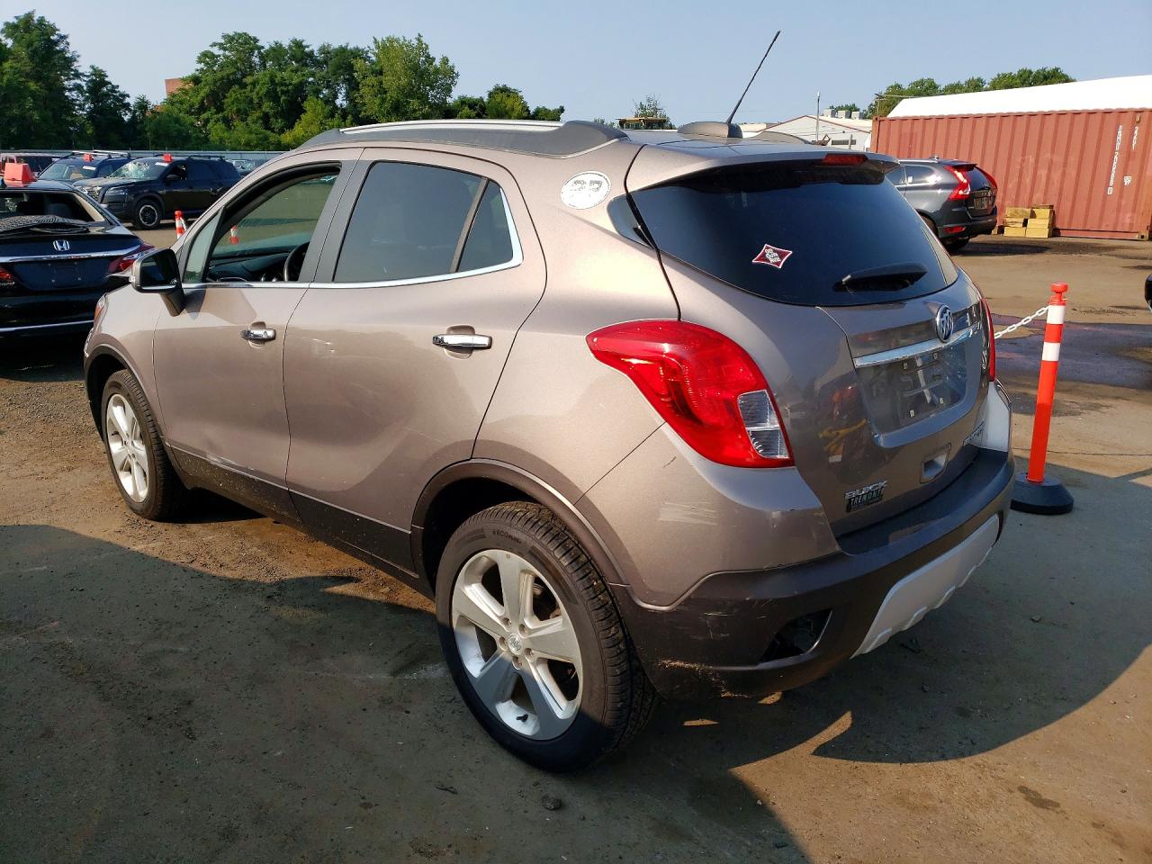 2015 Buick Encore Gray vin: KL4CJGSB8FB110870