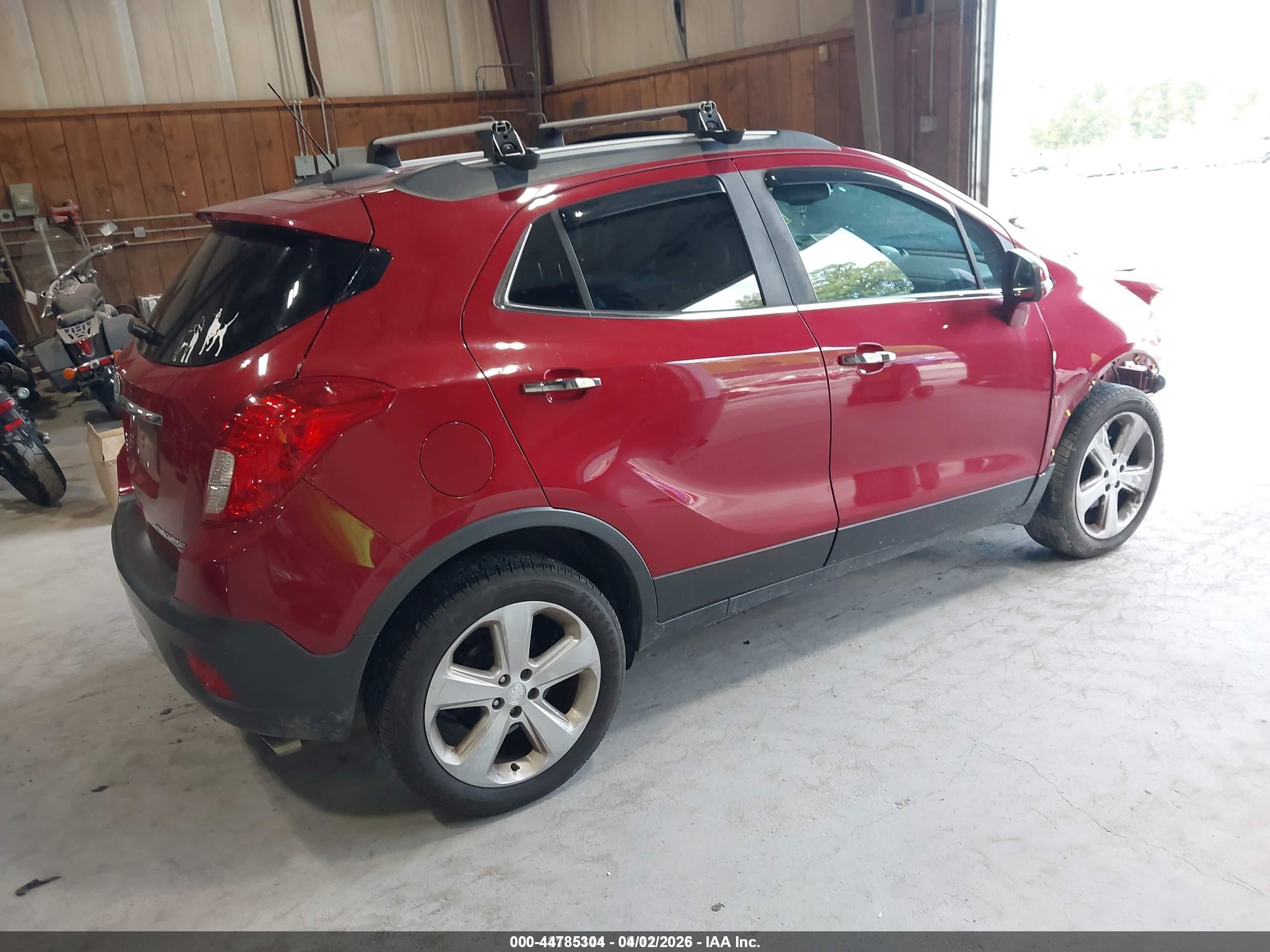 2015 Buick Encore Leather Red vin: KL4CJGSB8FB232838