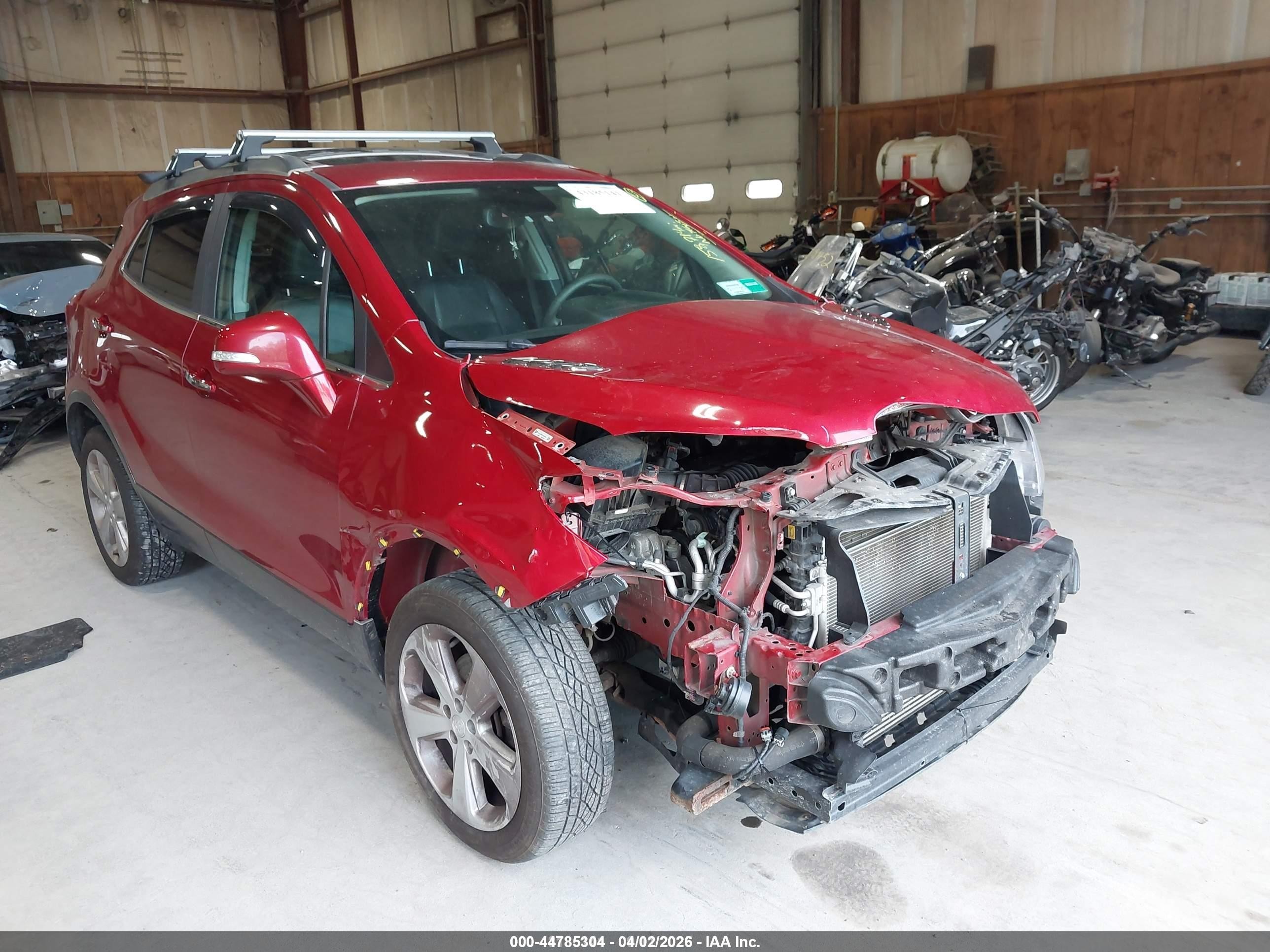 2015 Buick Encore Leather Red vin: KL4CJGSB8FB232838