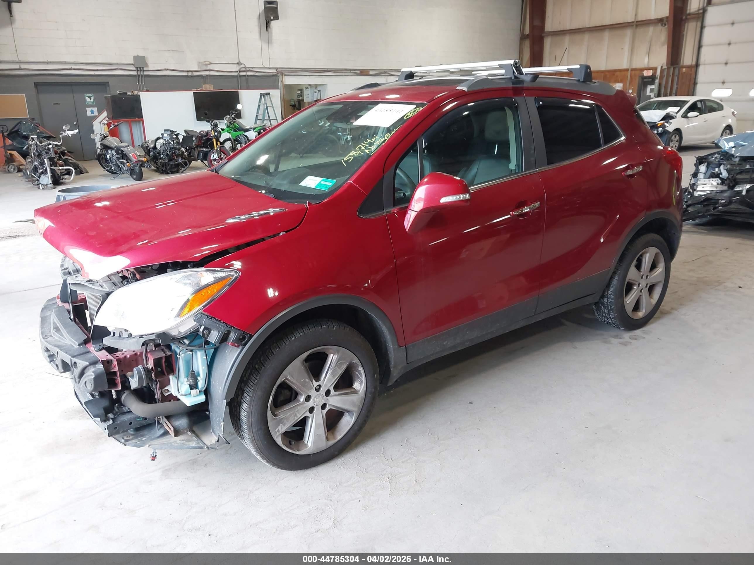 2015 Buick Encore Leather Red vin: KL4CJGSB8FB232838