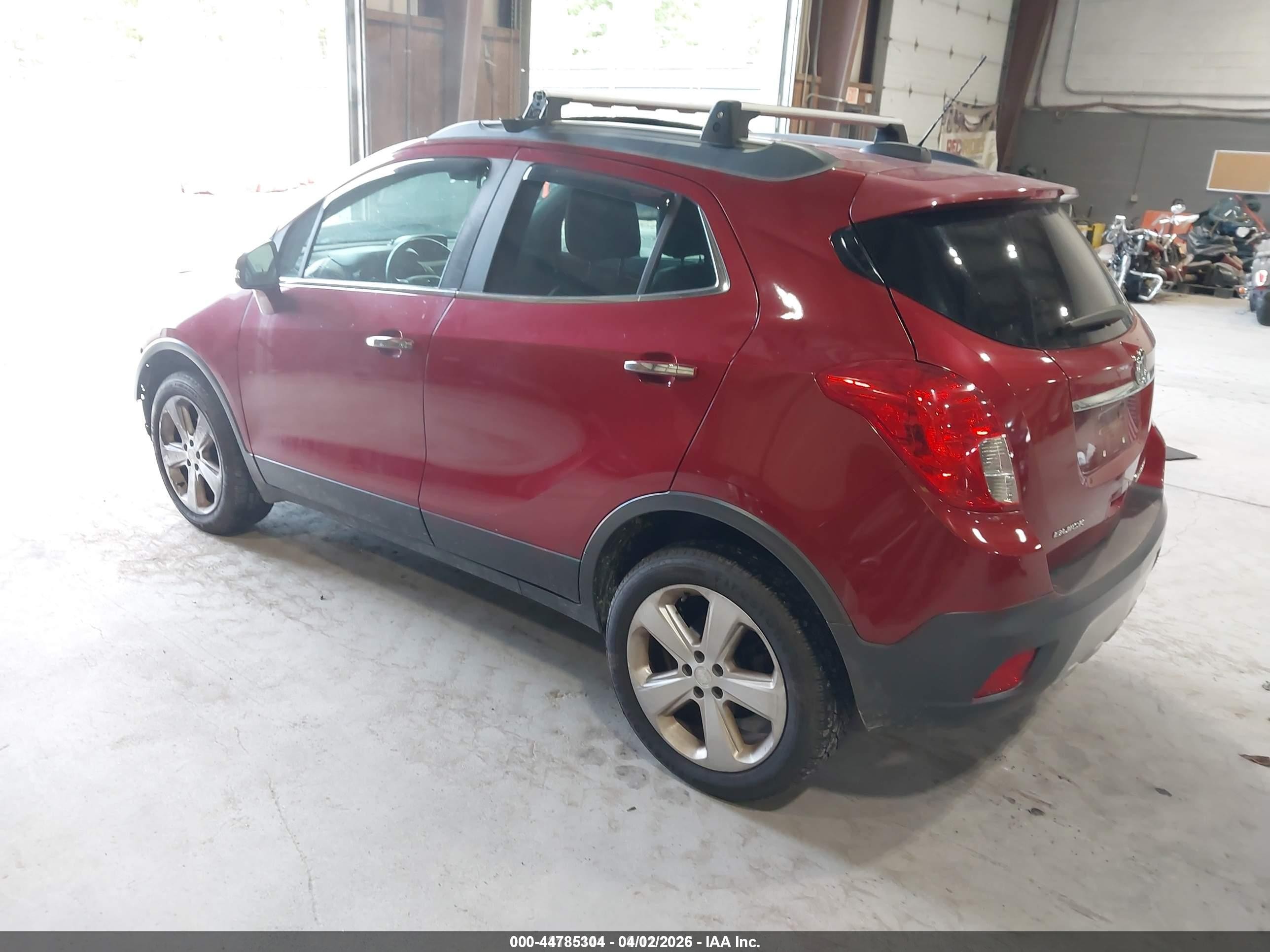 2015 Buick Encore Leather Red vin: KL4CJGSB8FB232838