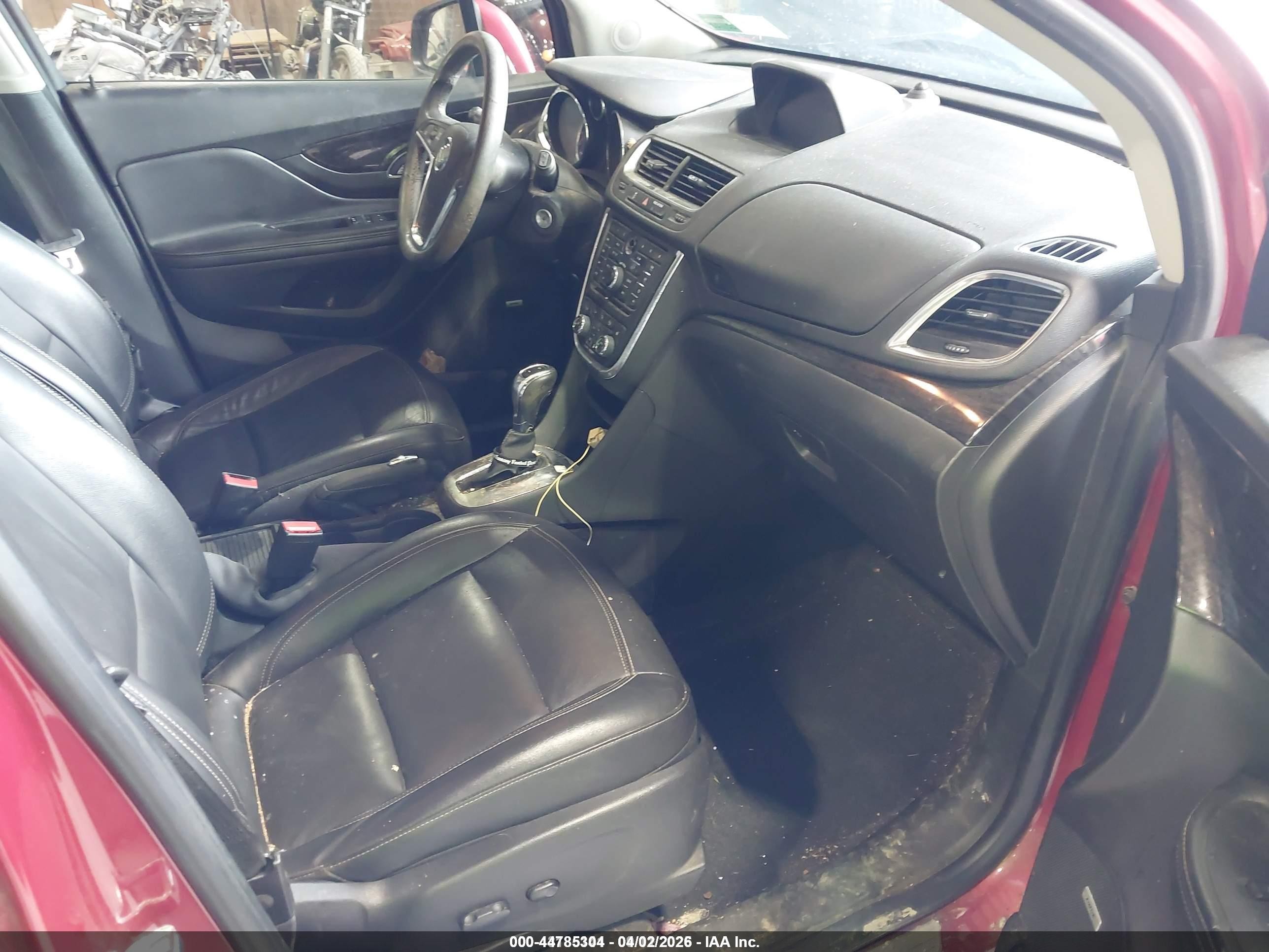2015 Buick Encore Leather Red vin: KL4CJGSB8FB232838