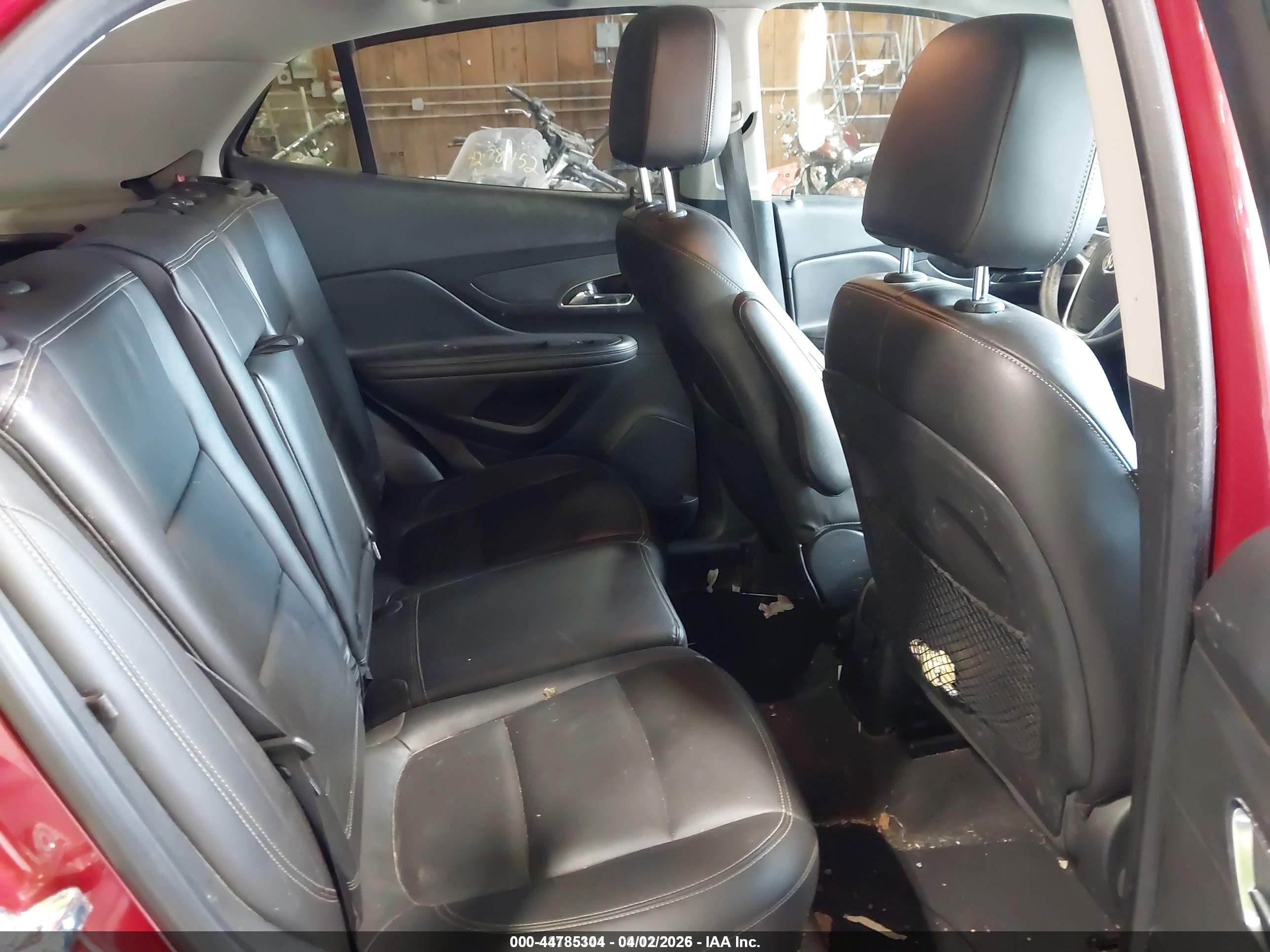 2015 Buick Encore Leather Red vin: KL4CJGSB8FB232838