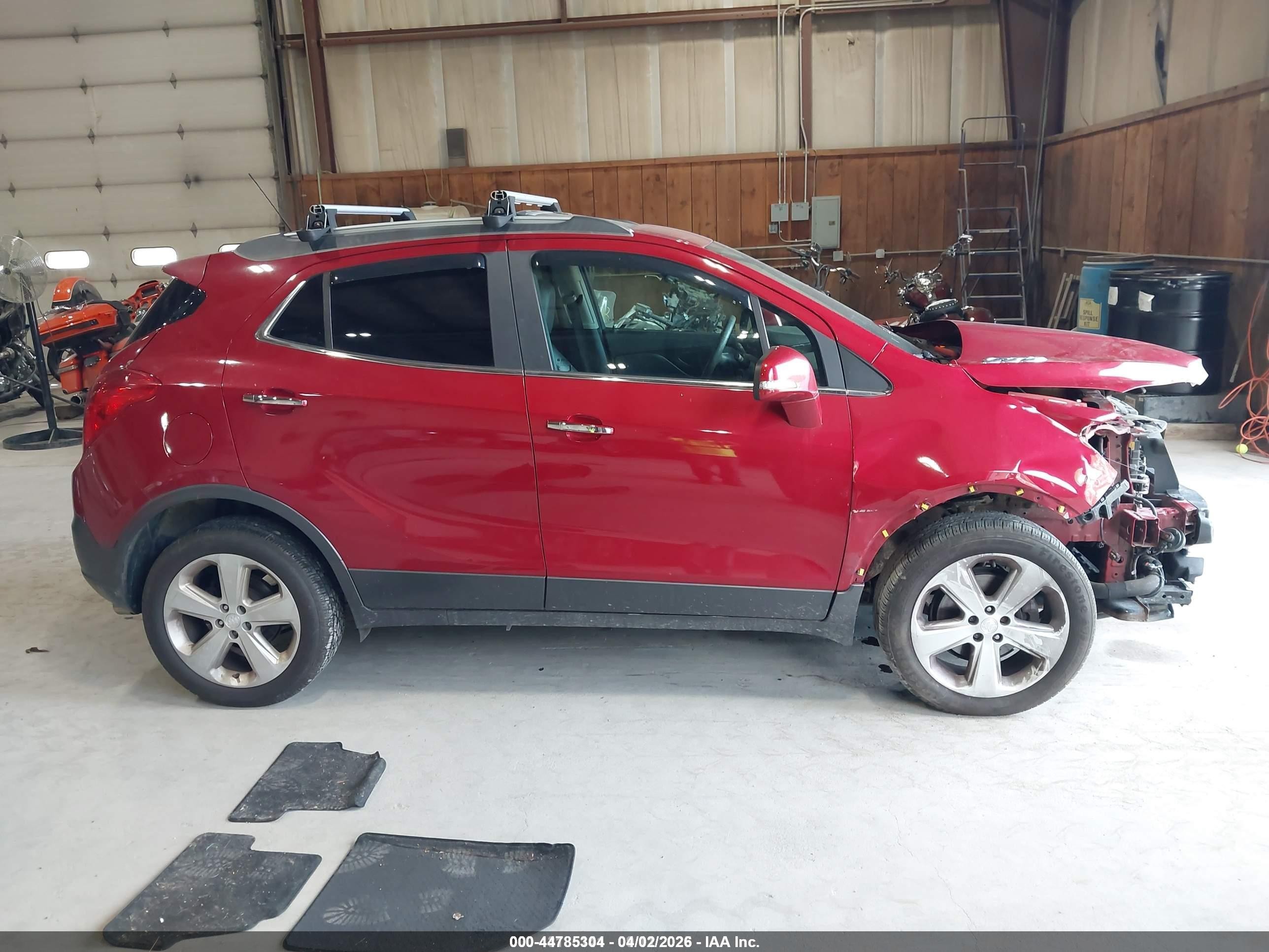 2015 Buick Encore Leather Red vin: KL4CJGSB8FB232838