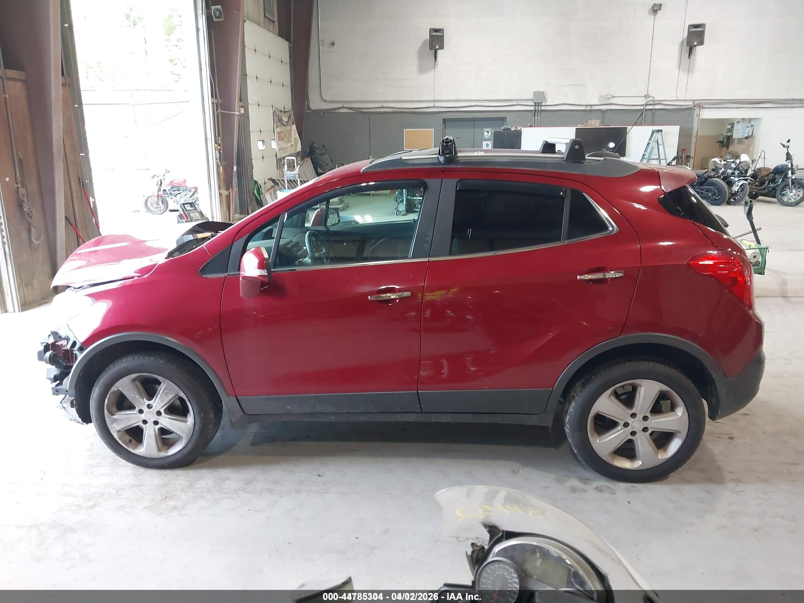2015 Buick Encore Leather Red vin: KL4CJGSB8FB232838