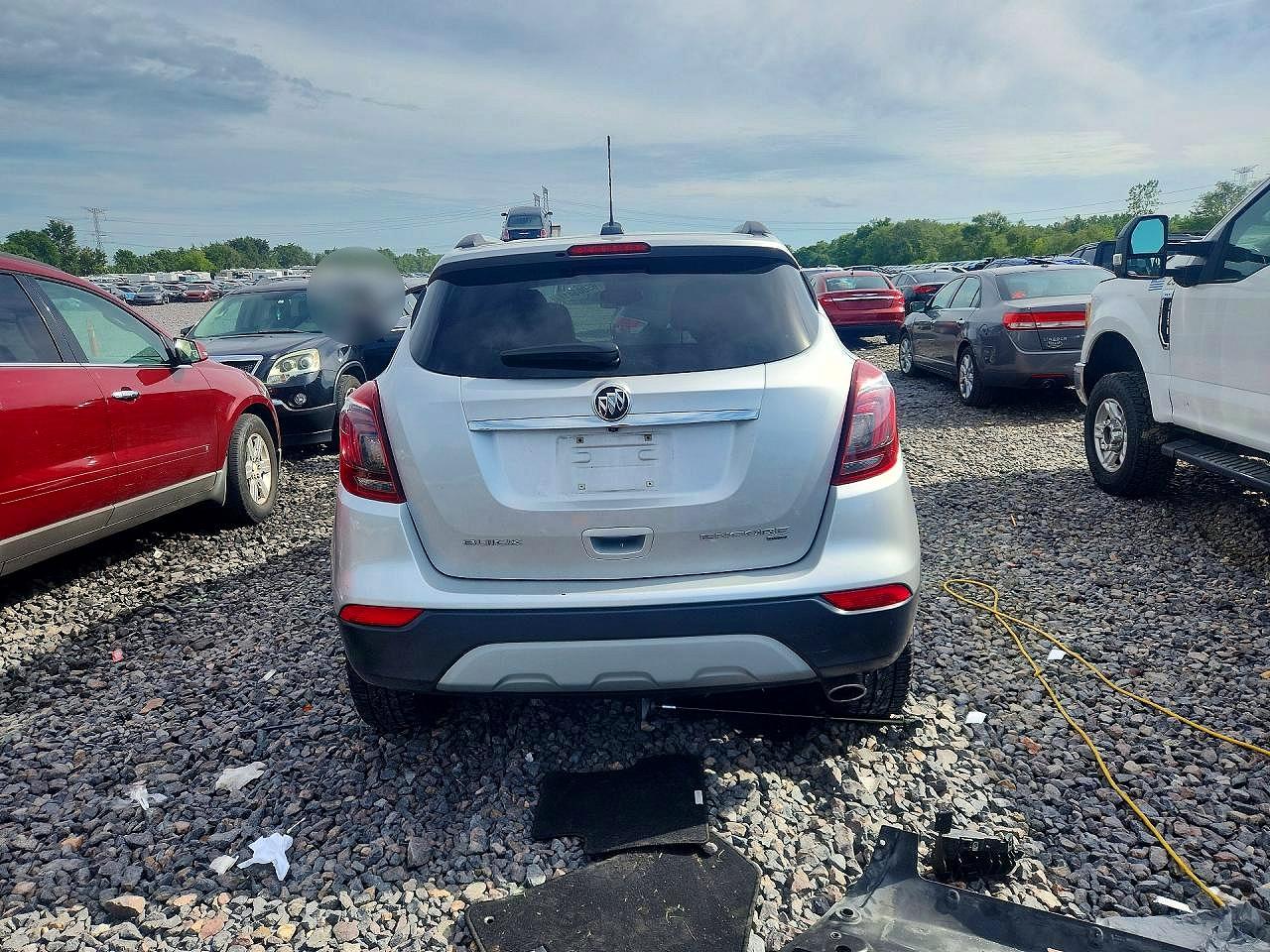 2018 Buick Encore Essence Silver vin: KL4CJGSB8JB534851