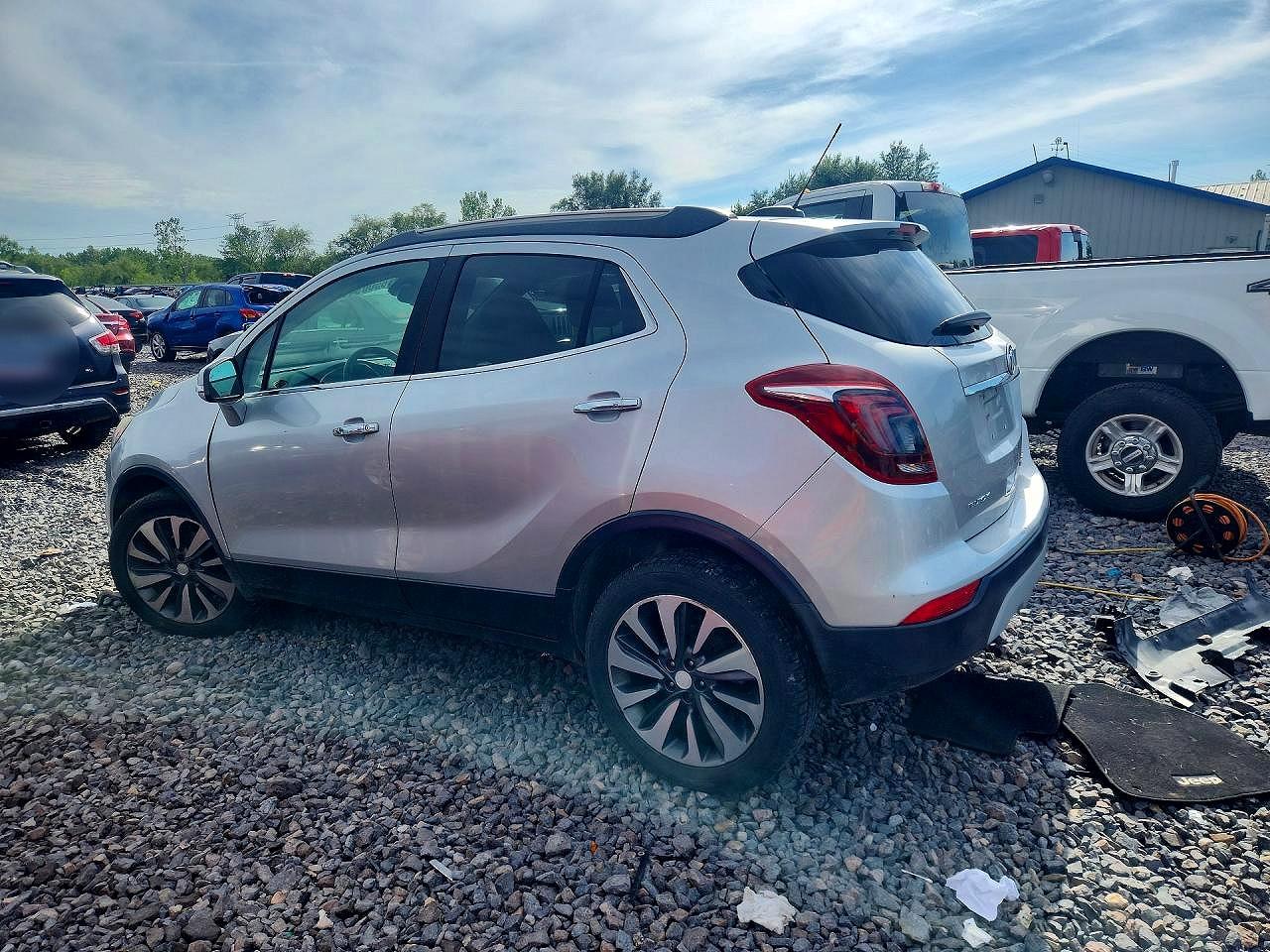 2018 Buick Encore Essence Silver vin: KL4CJGSB8JB534851