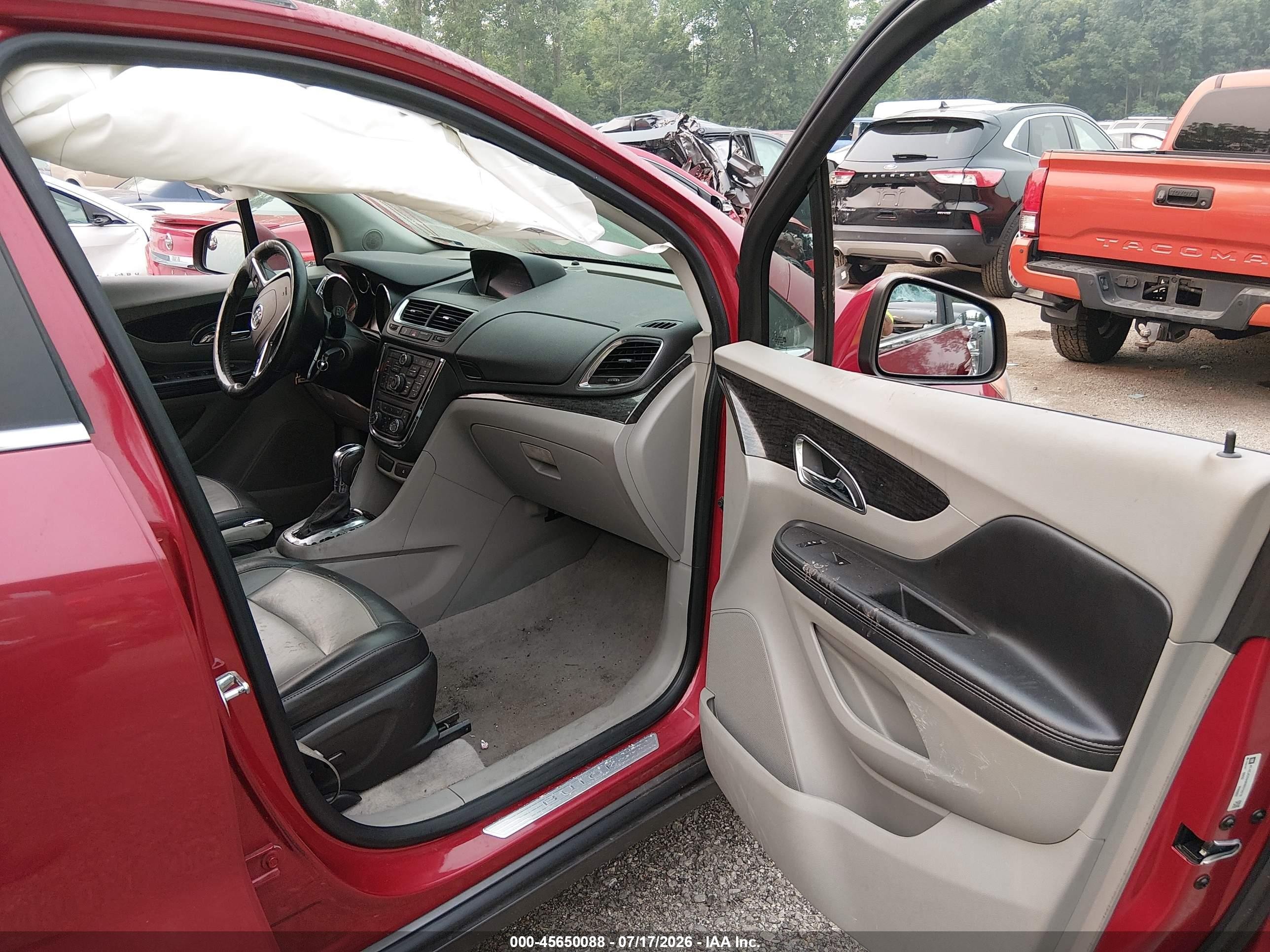 2013 Buick Encore Leather Red vin: KL4CJGSB9DB079318