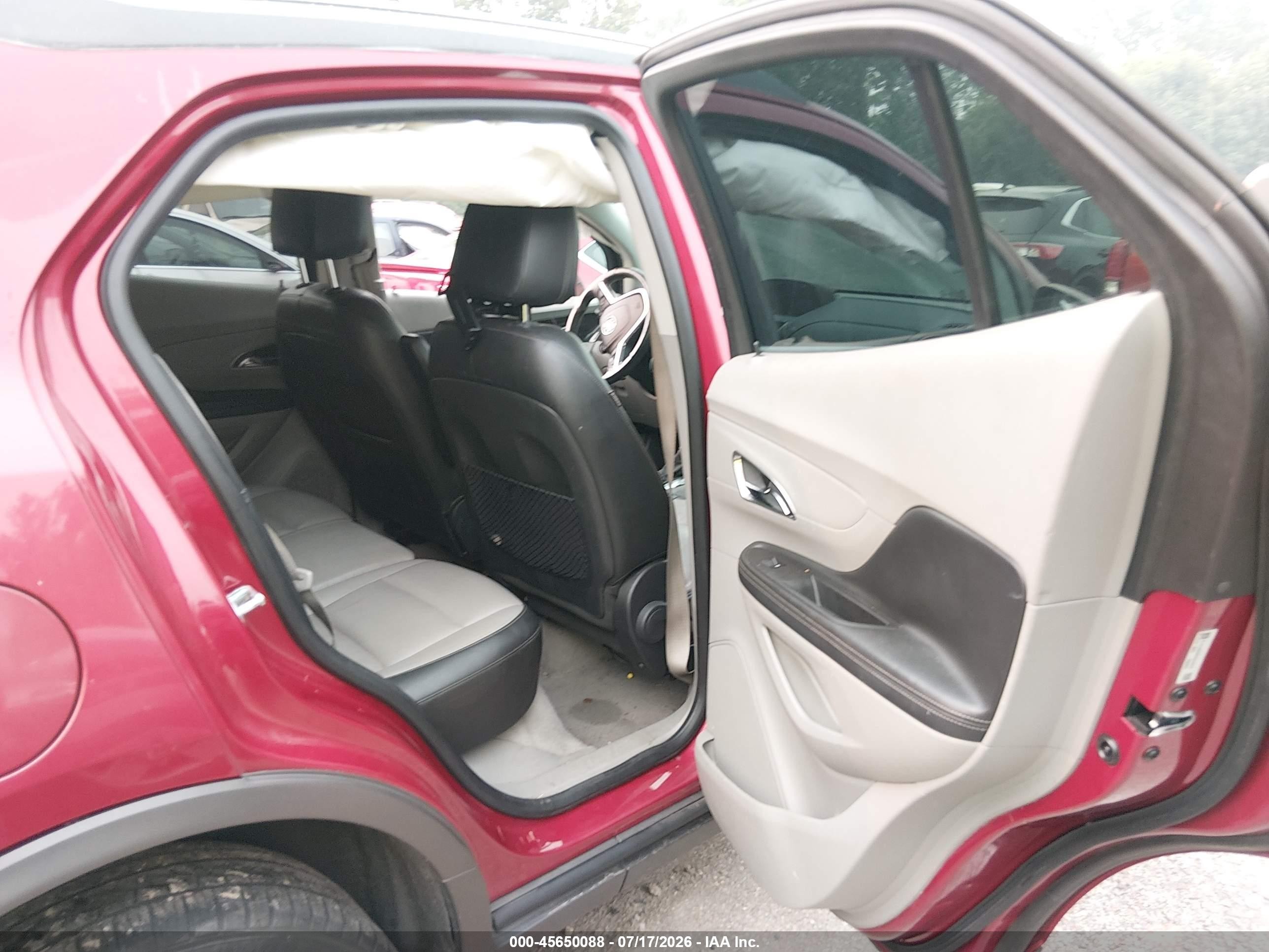 2013 Buick Encore Leather Red vin: KL4CJGSB9DB079318