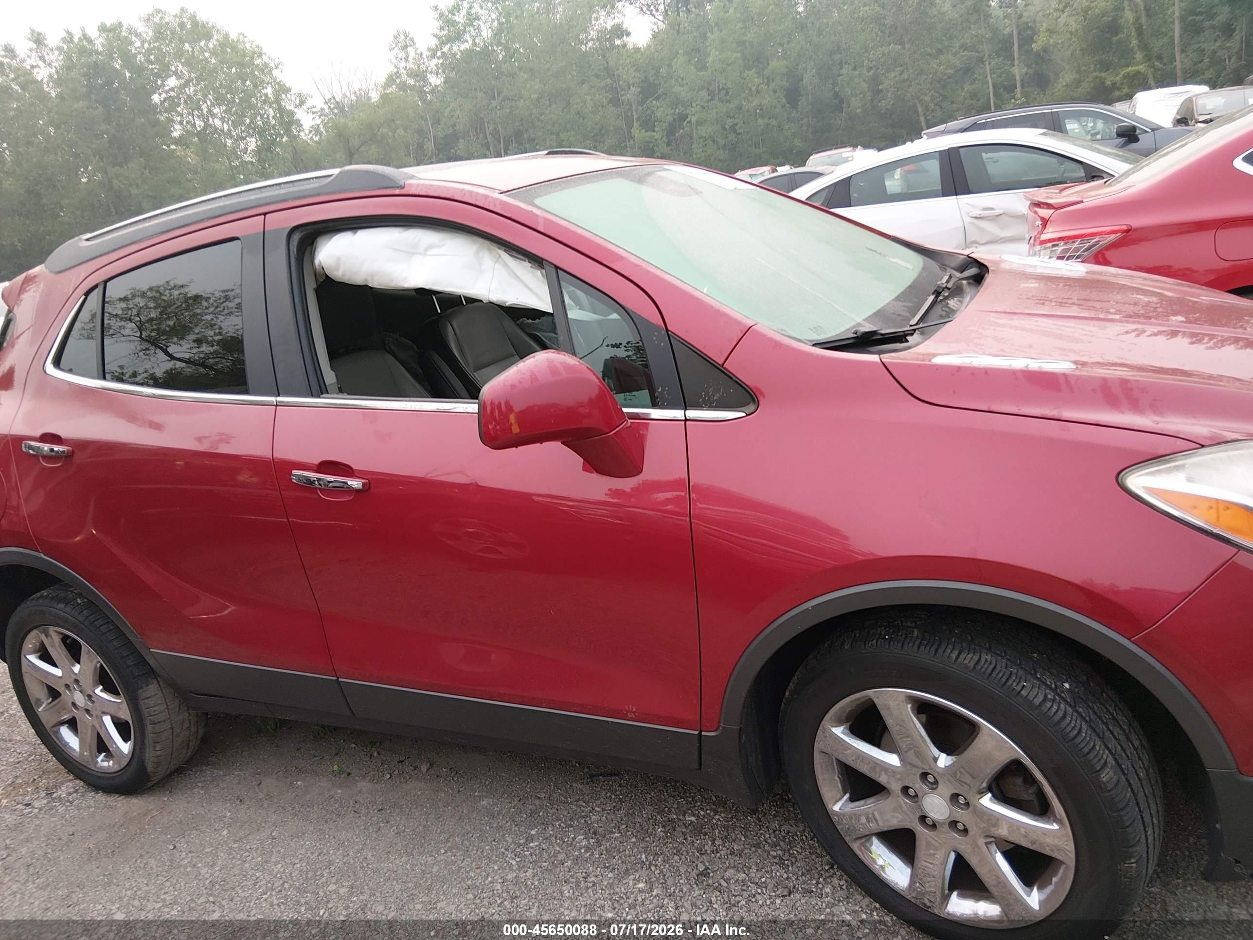 2013 Buick Encore Leather Red vin: KL4CJGSB9DB079318
