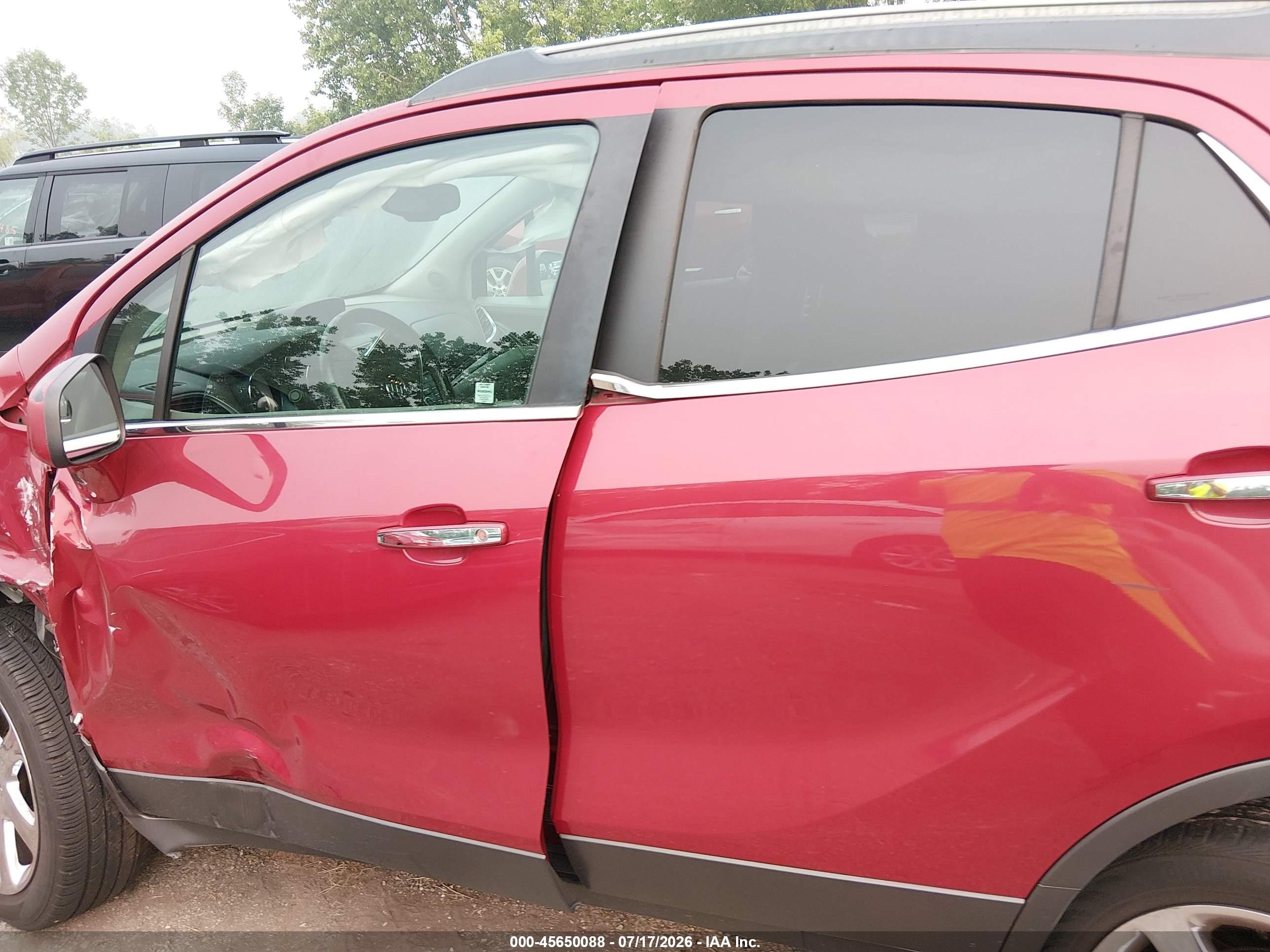2013 Buick Encore Leather Red vin: KL4CJGSB9DB079318