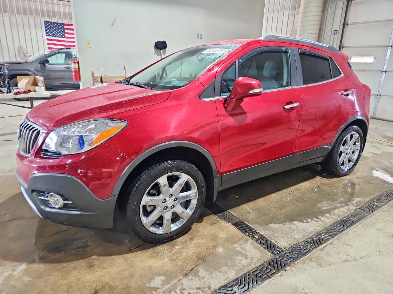 2014 Buick Encore Красный vin: KL4CJGSB9EB588066