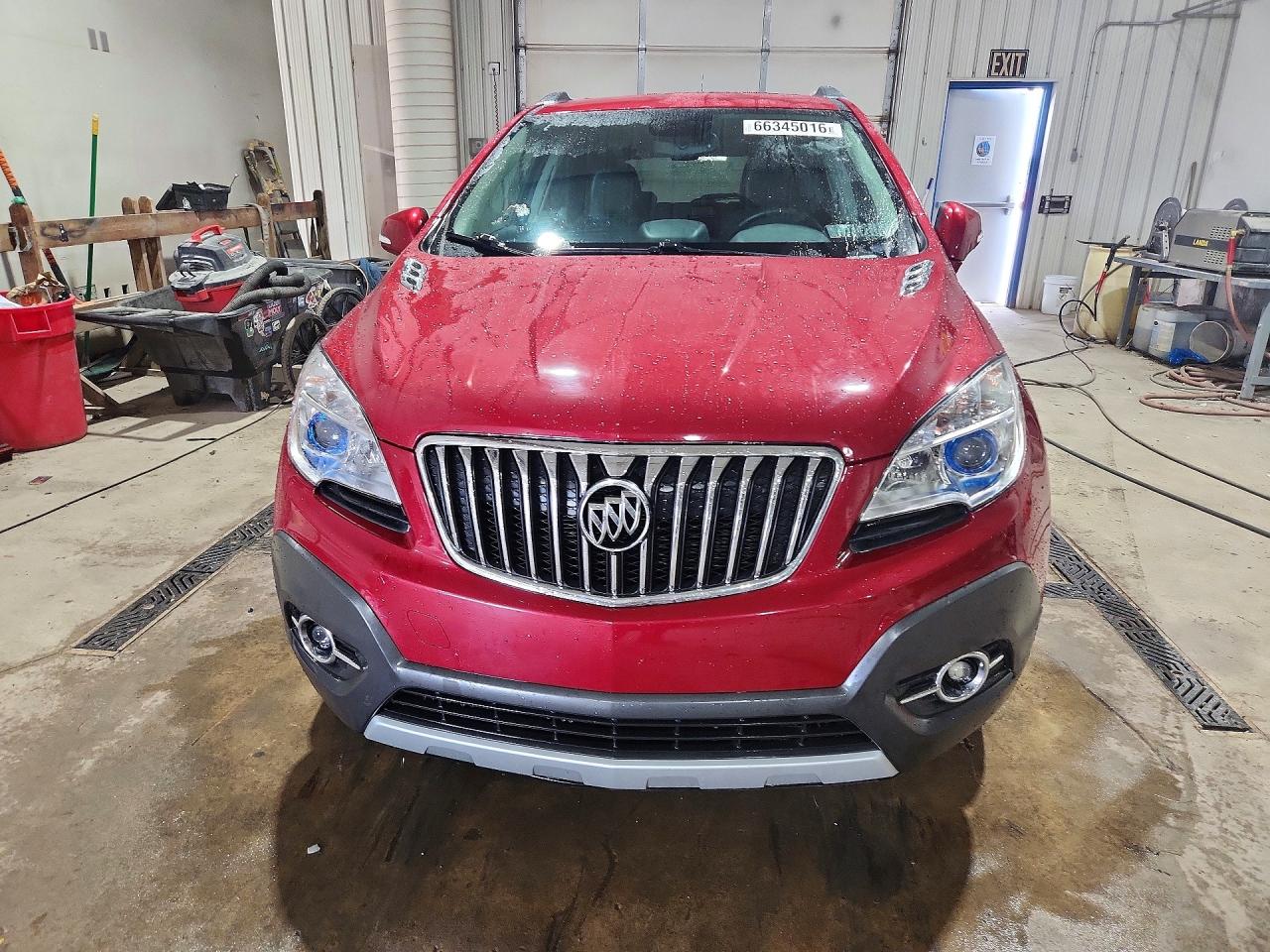 2014 Buick Encore Красный vin: KL4CJGSB9EB588066