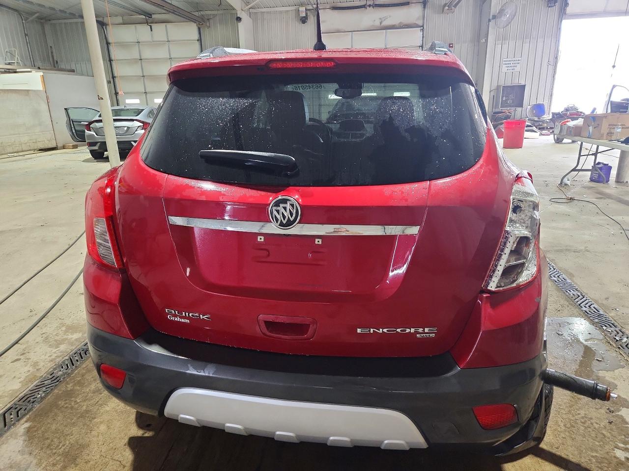 2014 Buick Encore Красный vin: KL4CJGSB9EB588066