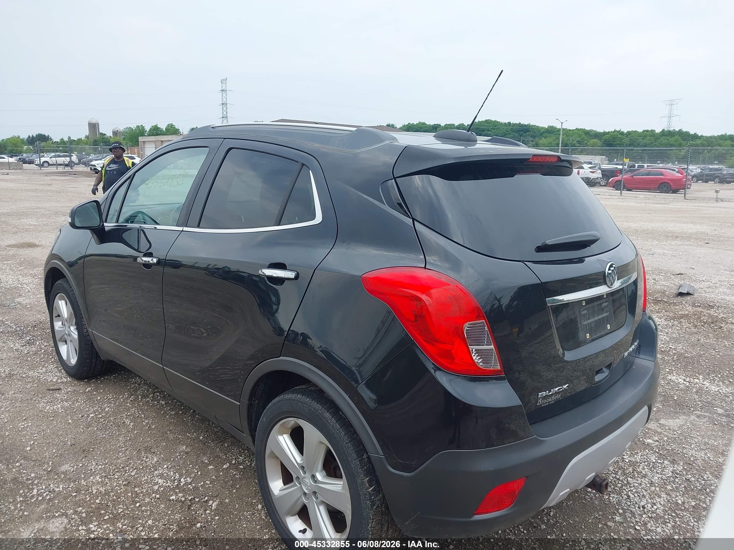 2015 Buick Encore Leather Black vin: KL4CJGSB9FB263581