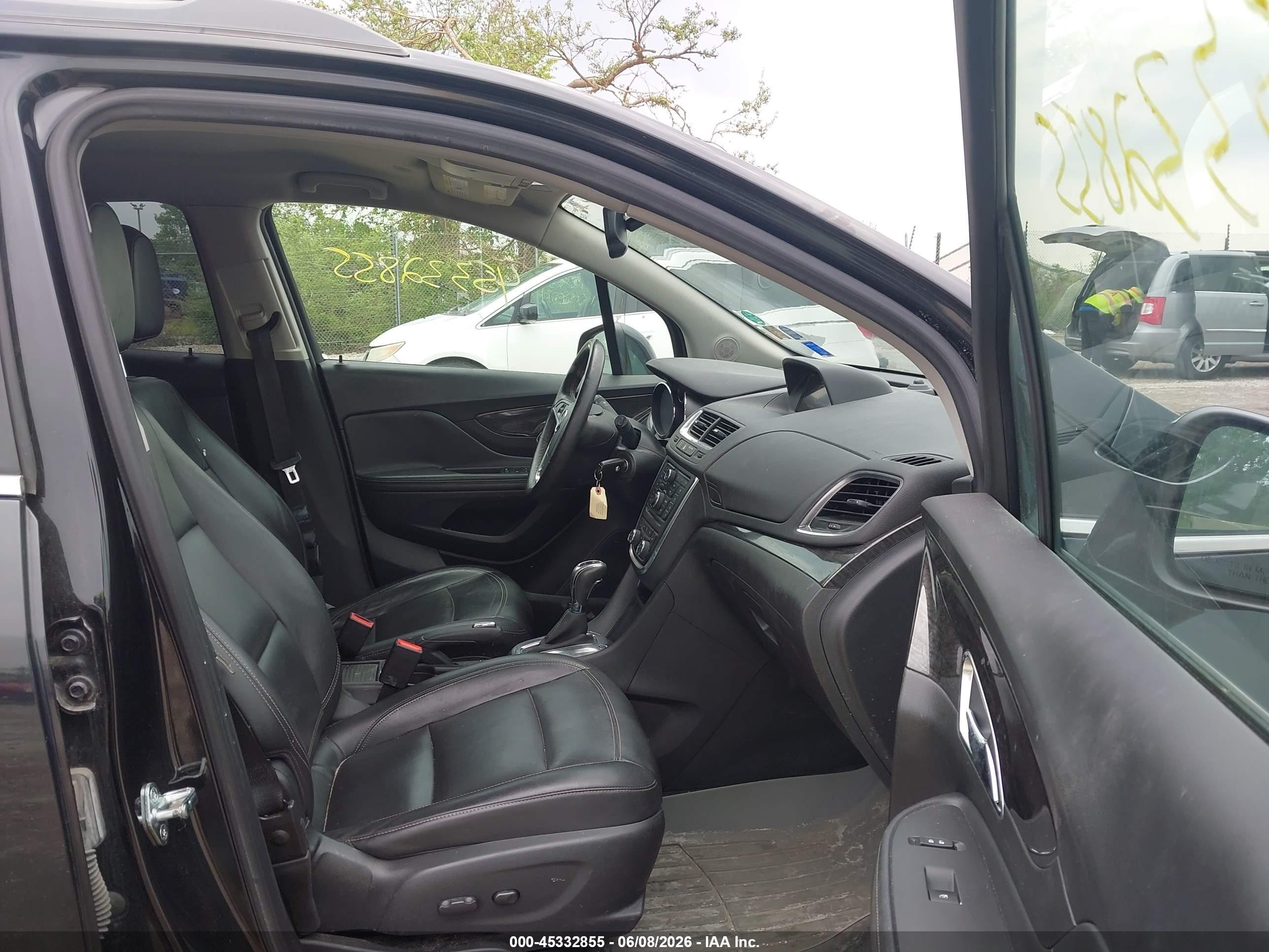 2015 Buick Encore Leather Black vin: KL4CJGSB9FB263581