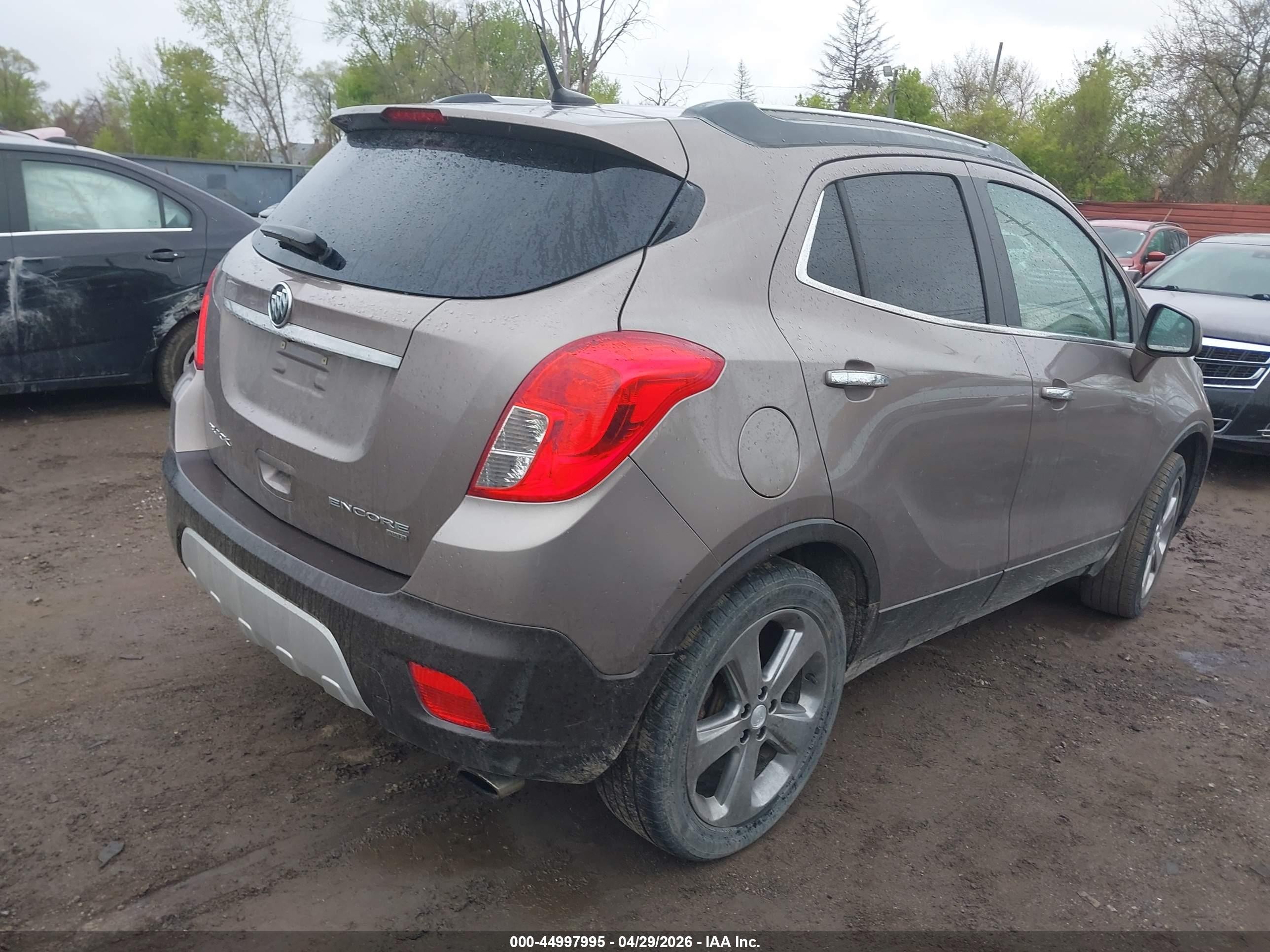 2013 Buick Encore Leather Brown vin: KL4CJGSBXDB168783