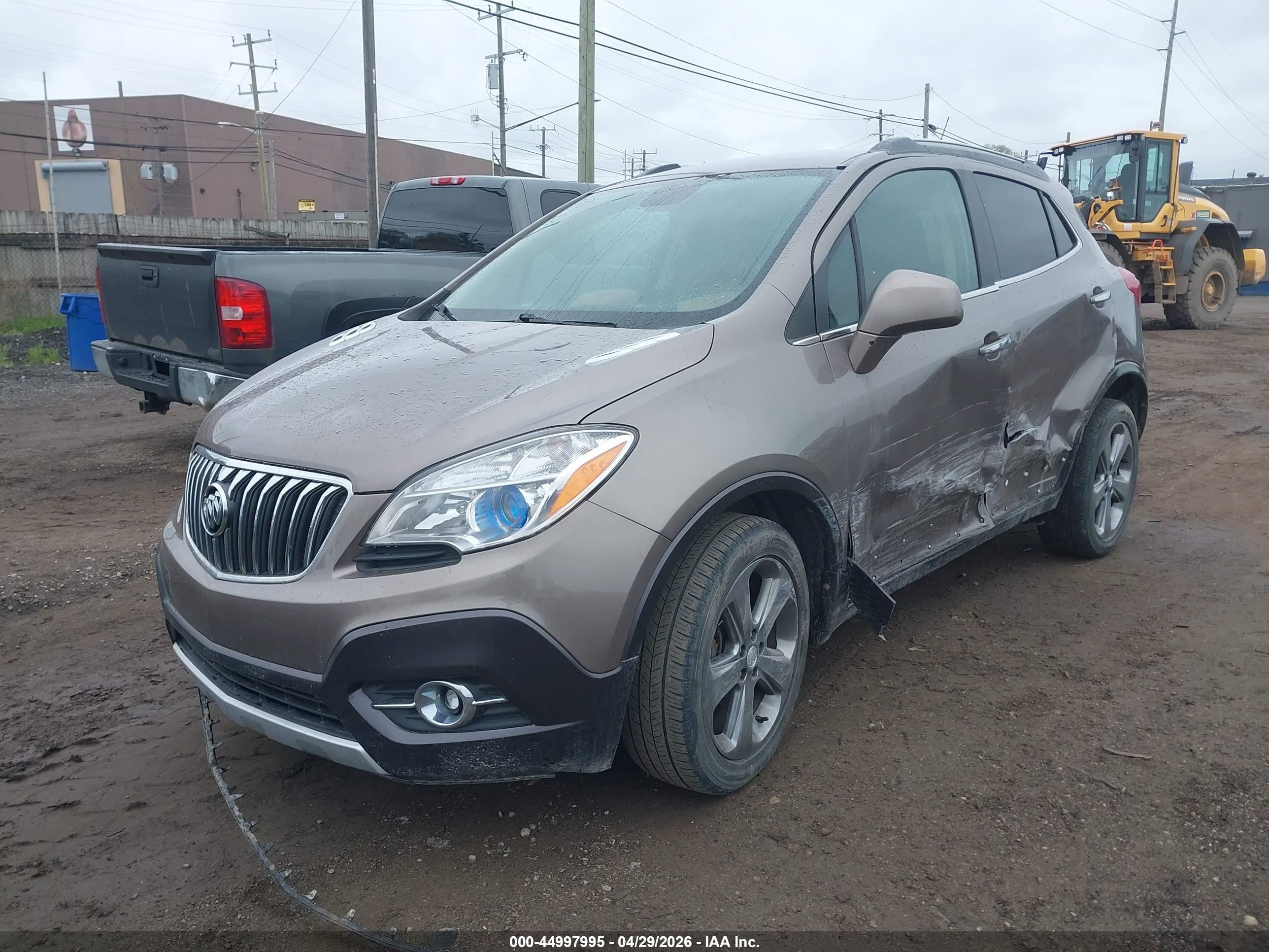 2013 Buick Encore Leather Brown vin: KL4CJGSBXDB168783