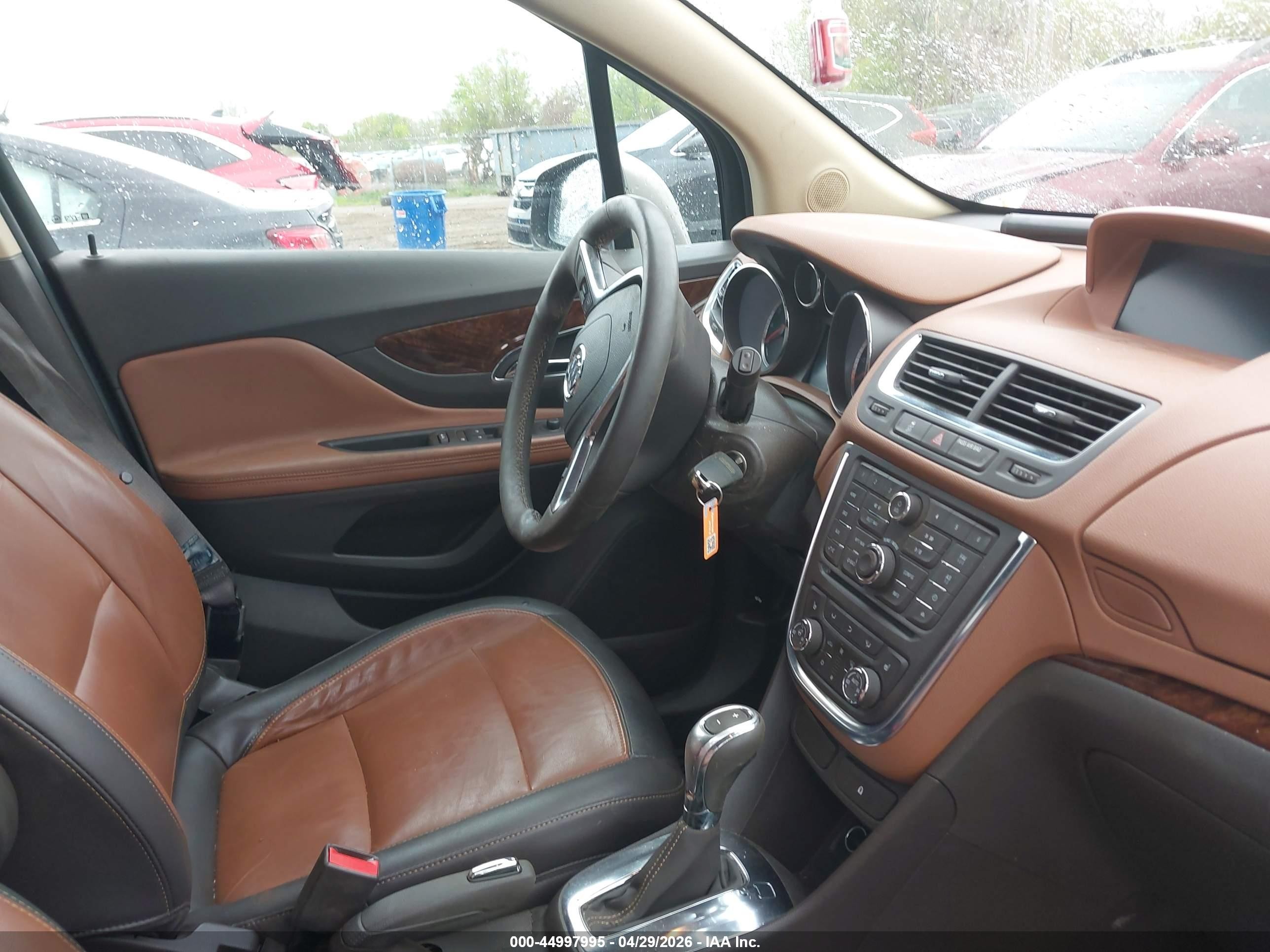 2013 Buick Encore Leather Brown vin: KL4CJGSBXDB168783