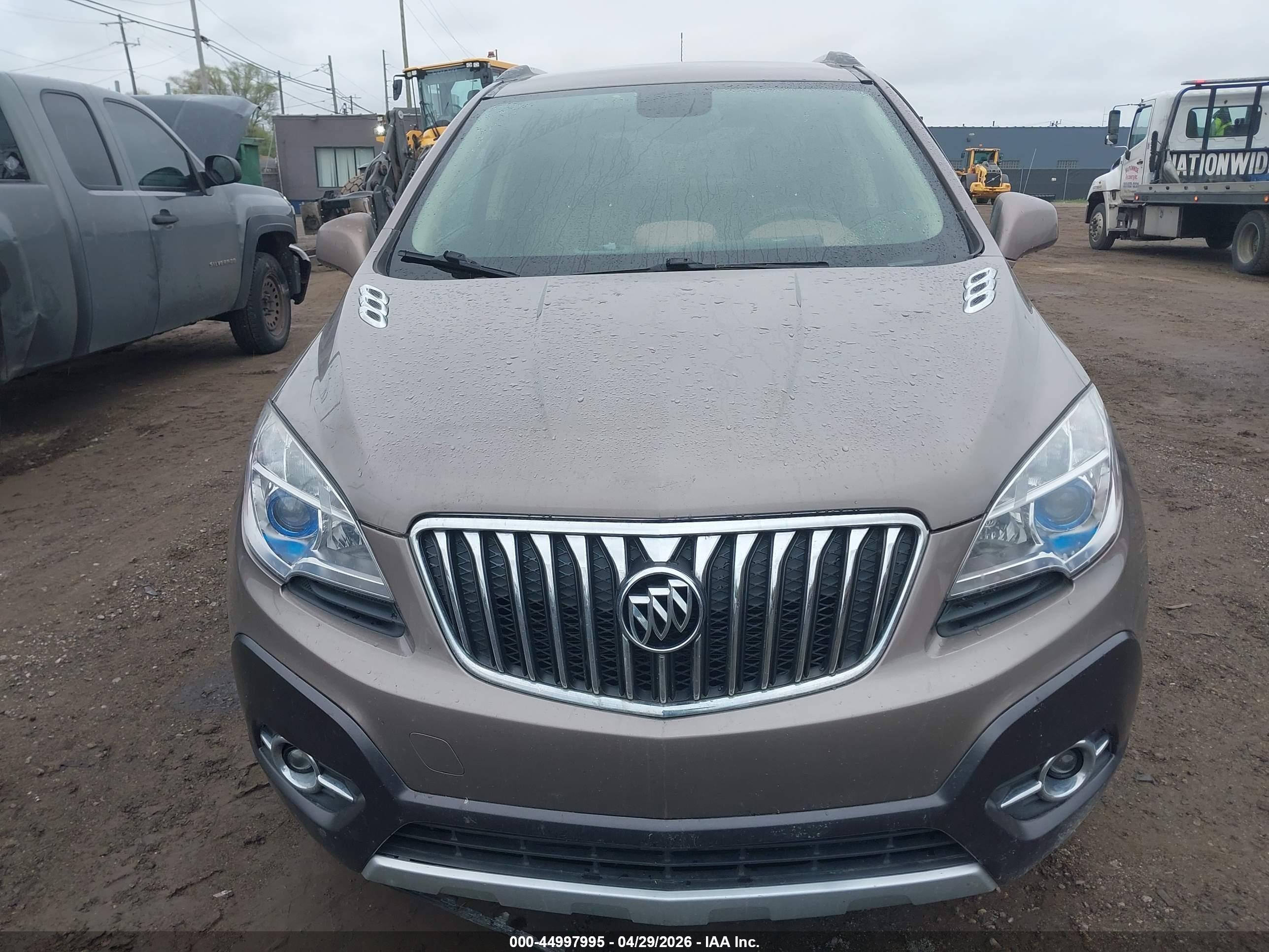 2013 Buick Encore Leather Brown vin: KL4CJGSBXDB168783