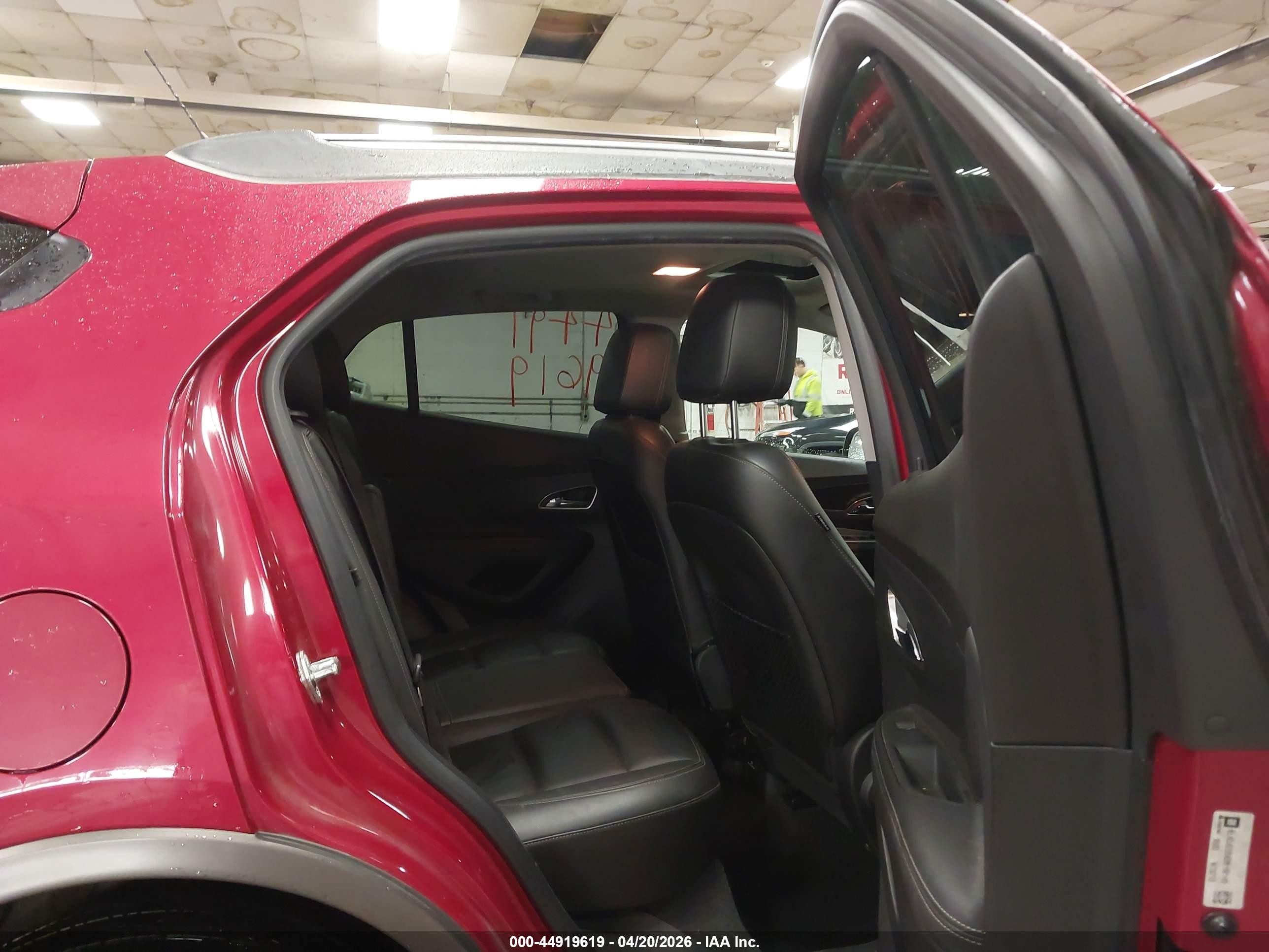 2013 Buick Encore Leather Red vin: KL4CJGSBXDB192145