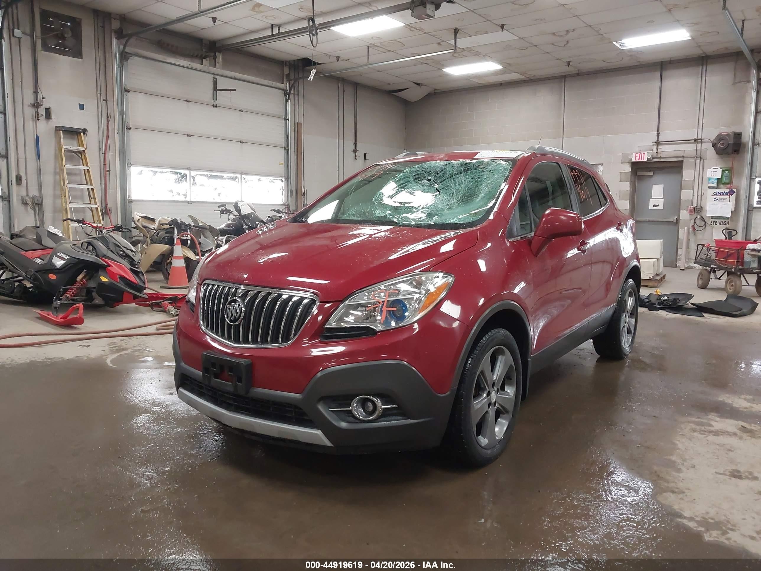 2013 Buick Encore Leather Red vin: KL4CJGSBXDB192145
