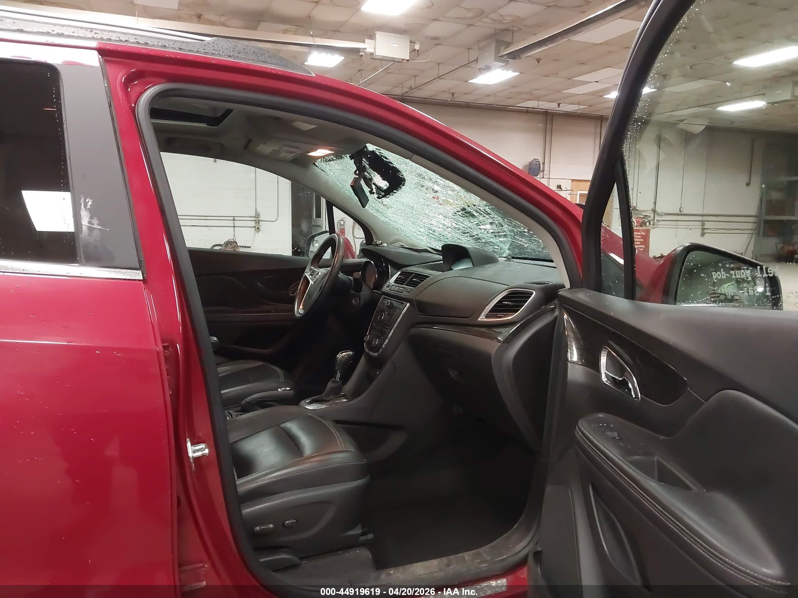 2013 Buick Encore Leather Red vin: KL4CJGSBXDB192145