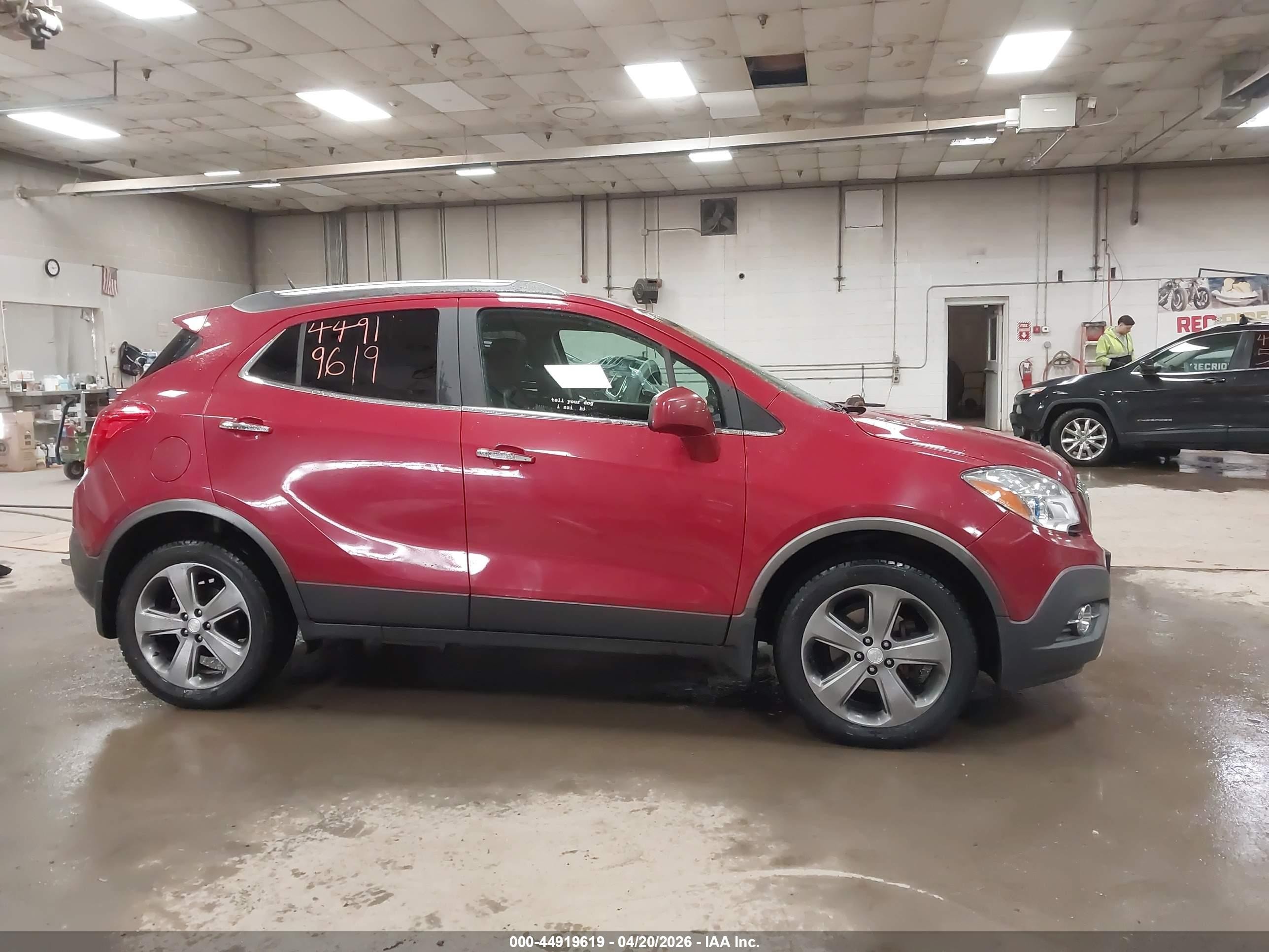 2013 Buick Encore Leather Red vin: KL4CJGSBXDB192145