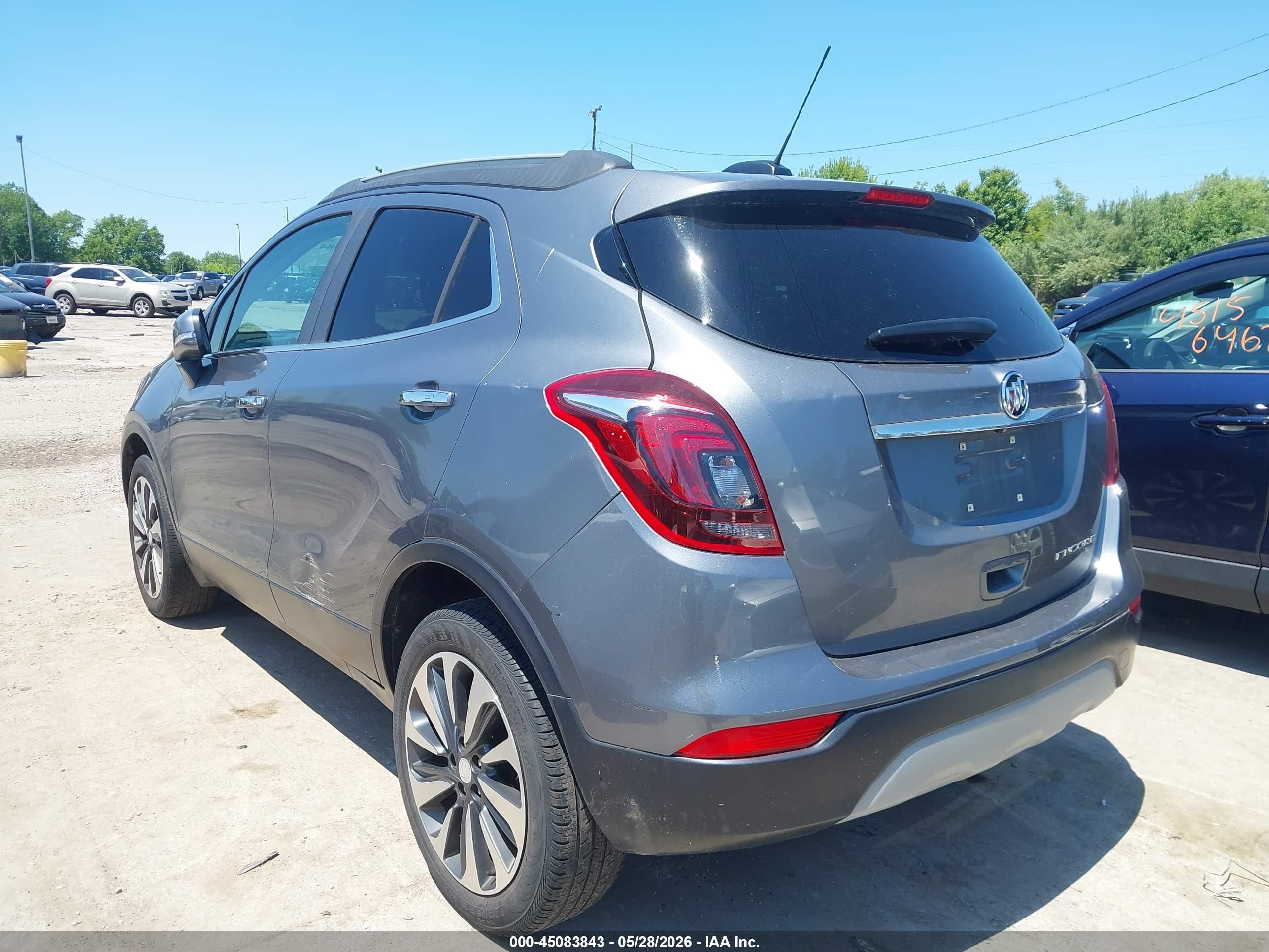 2019 Buick Encore Awd Essence Gray vin: KL4CJGSM3KB733583