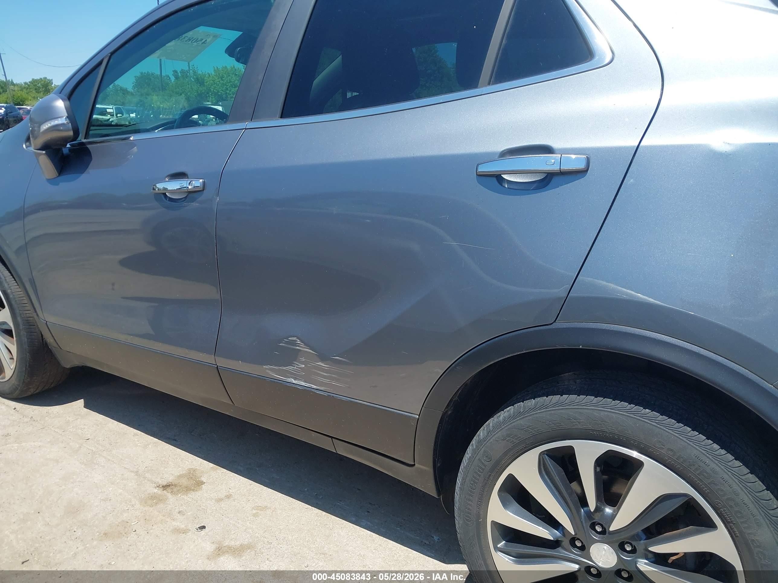 2019 Buick Encore Awd Essence Gray vin: KL4CJGSM3KB733583