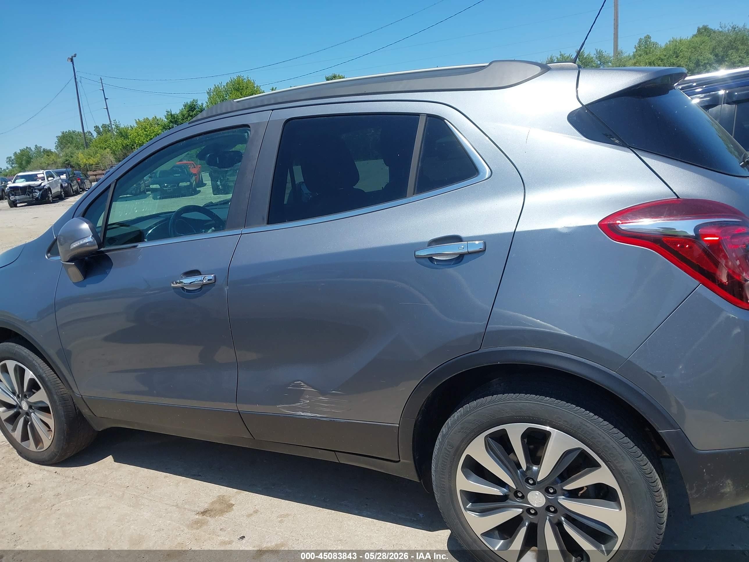 2019 Buick Encore Awd Essence Gray vin: KL4CJGSM3KB733583