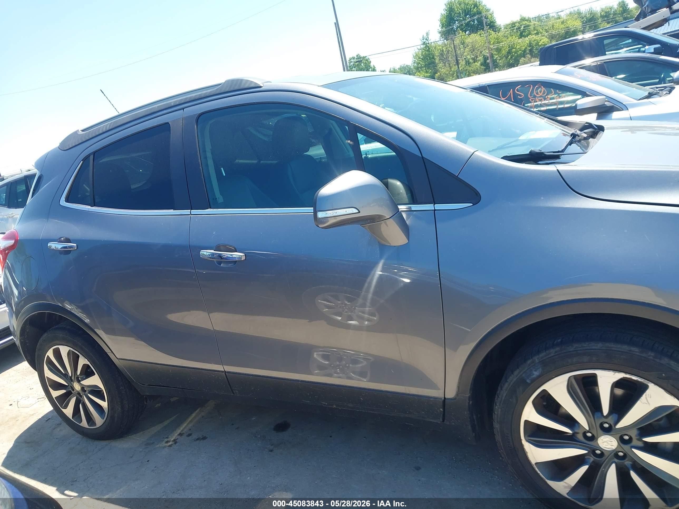 2019 Buick Encore Awd Essence Gray vin: KL4CJGSM3KB733583