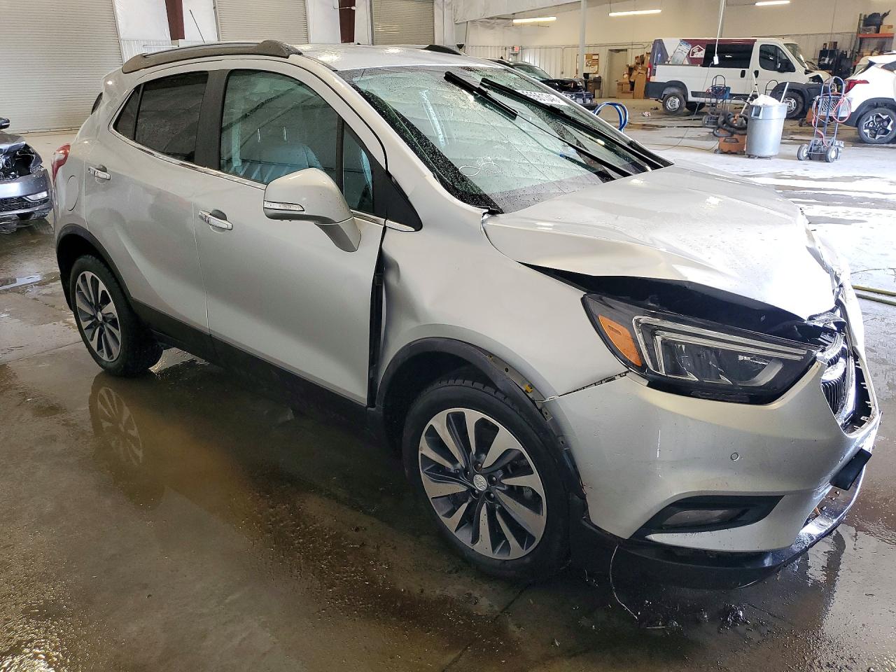 2019 Buick Encore Essence Silver vin: KL4CJGSMXKB950886